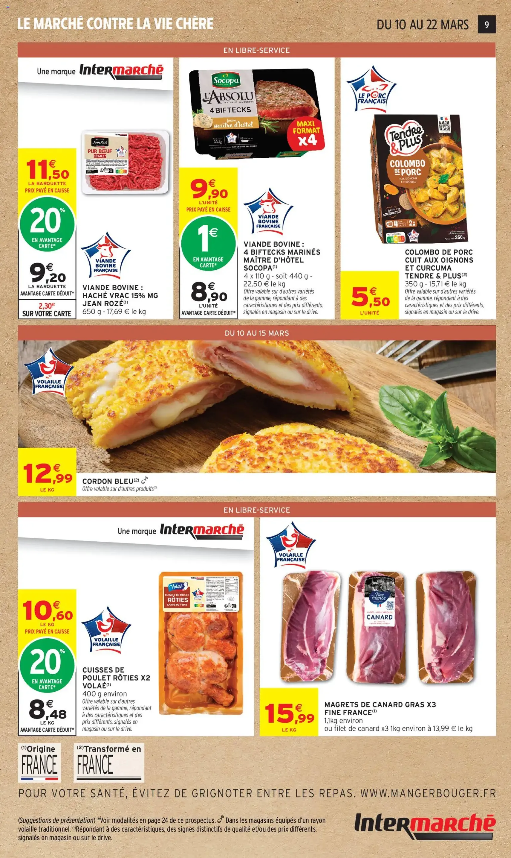 Intermarché catalogue semaine 11 - brochure valable à partir du 10/03/2026, page 9 sur 40