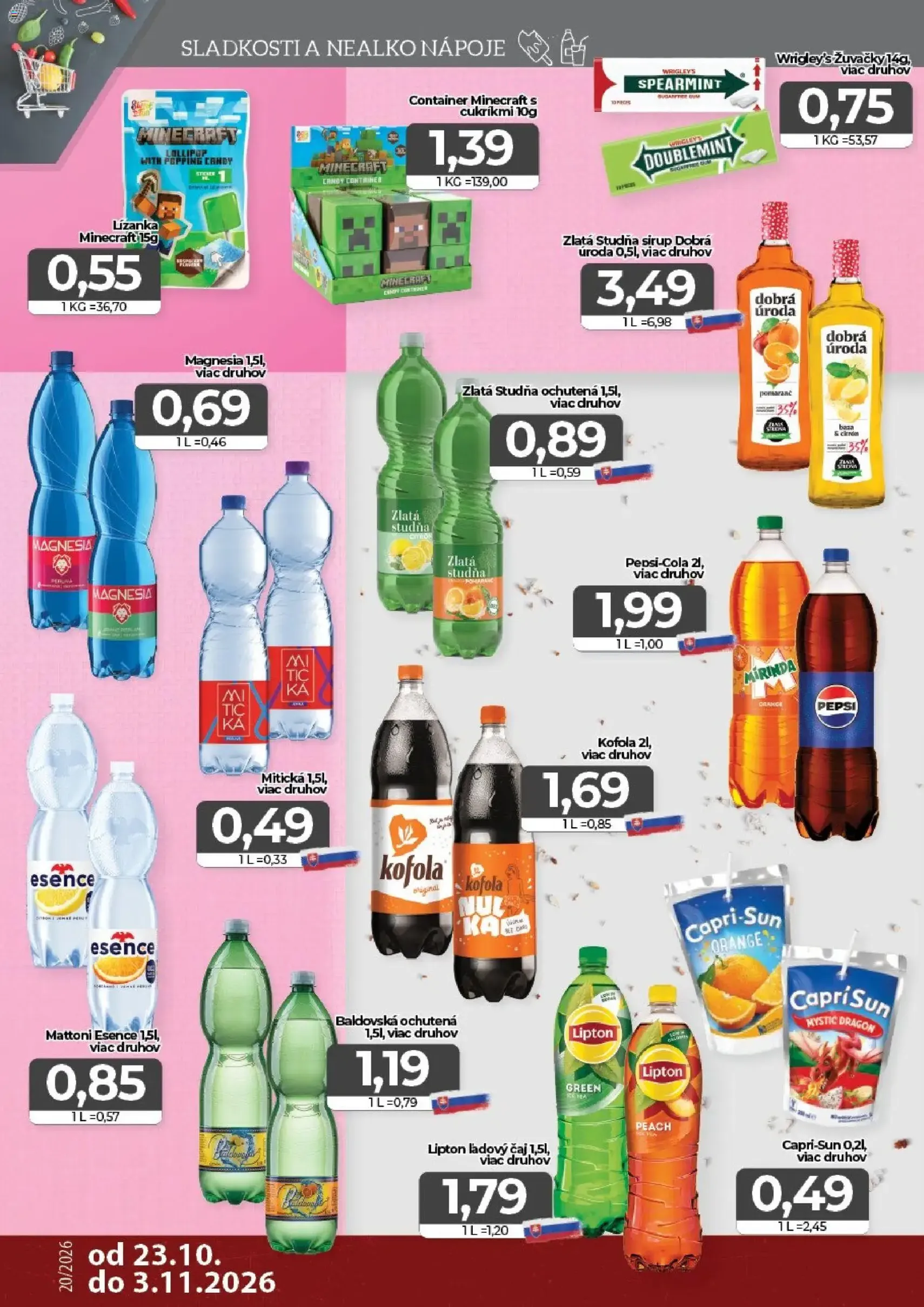 CBA Komfos leták - platný leták od 23.10.2026 strana 12 z 16