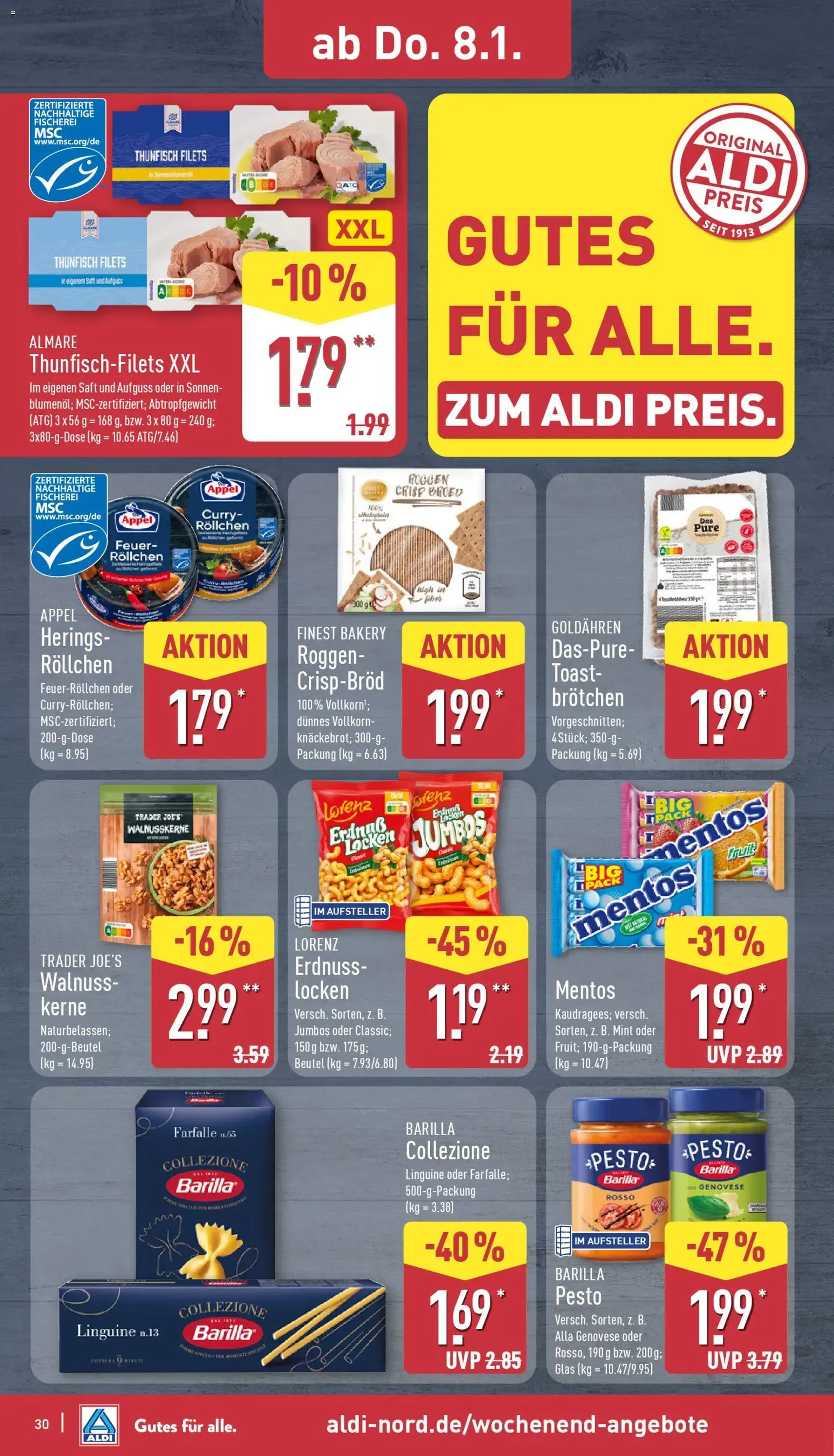 Aldi Prospekt - Gültiger Prospekt ab 05.01.2026, Seite 30 von insgesamt 38