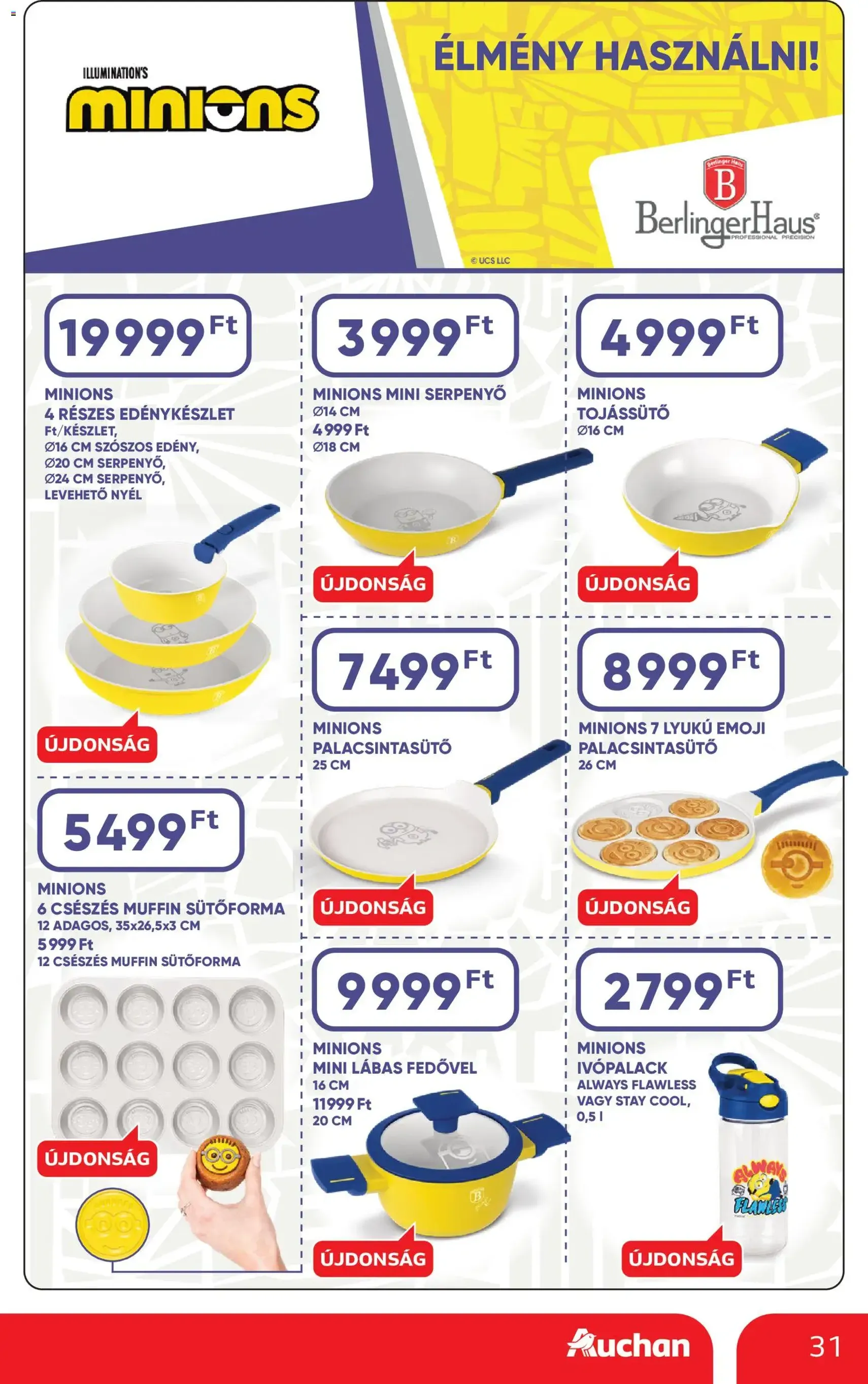 Auchan akciós újság - 2026.08.06. érvényes szórólap 31 oldal 48 oldalból
