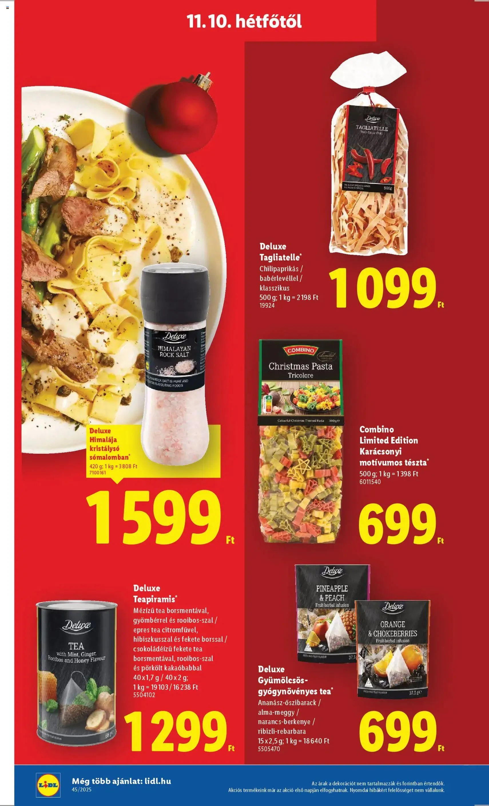 Lidl Akciós újság - 2025.11.06. érvényes szórólap 50 oldal 52 oldalból