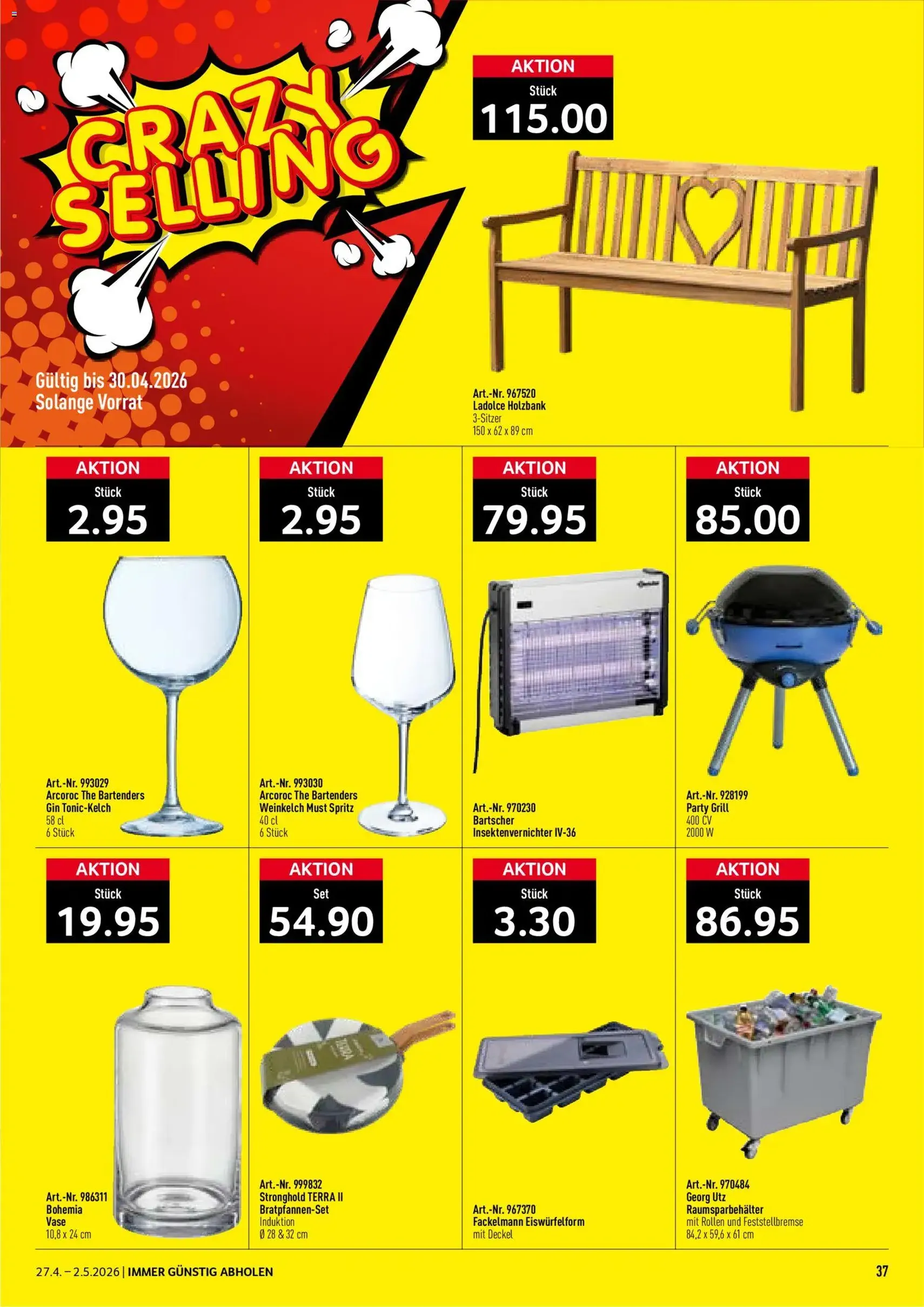 Prodega aktionen - Gültiger Prospekt ab 27.04.2026, Seite 37 von insgesamt 40