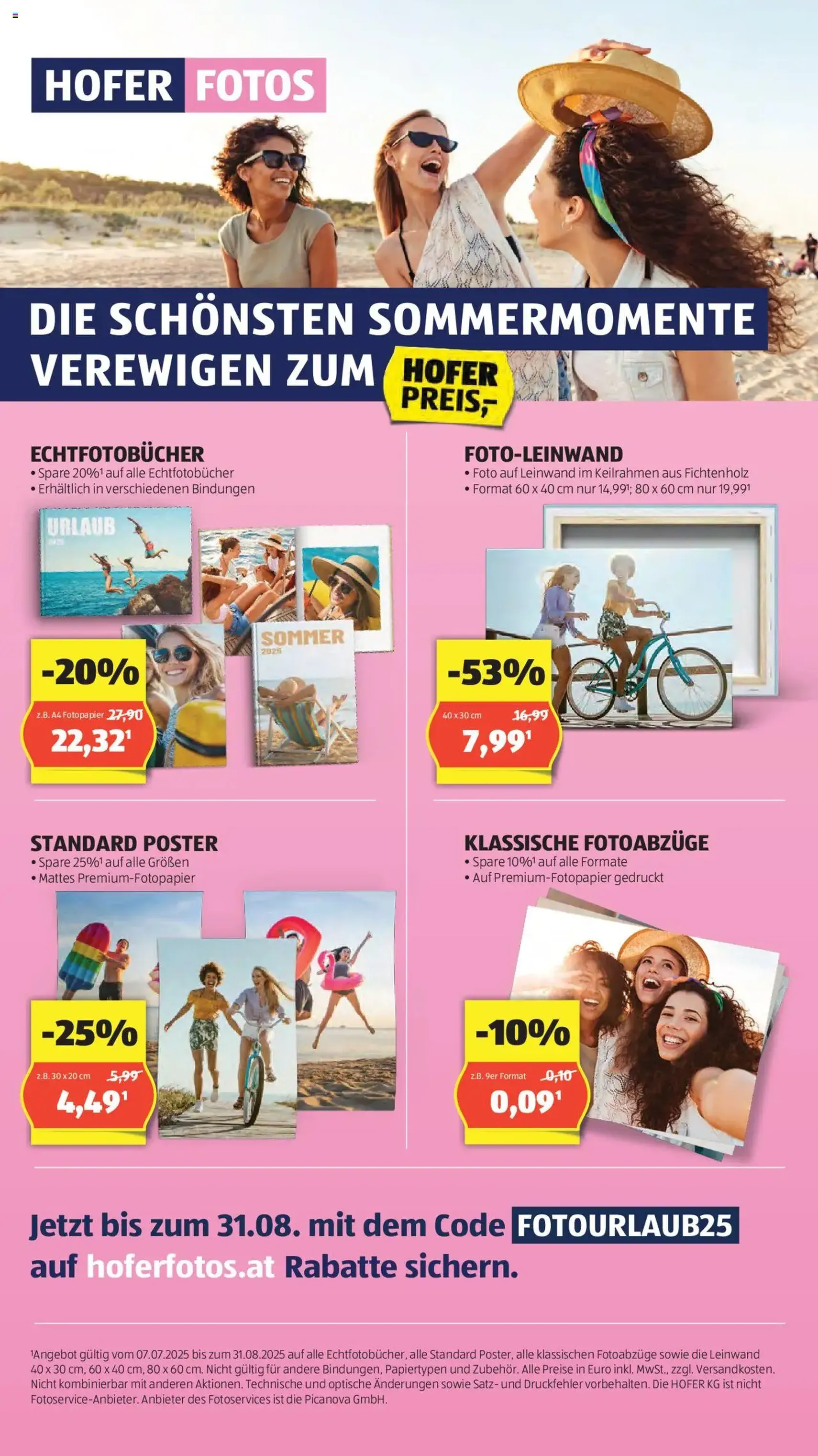 Hofer Flugblatt - Gültiger Prospekt ab 22.08.2025, Seite 20 von insgesamt 45