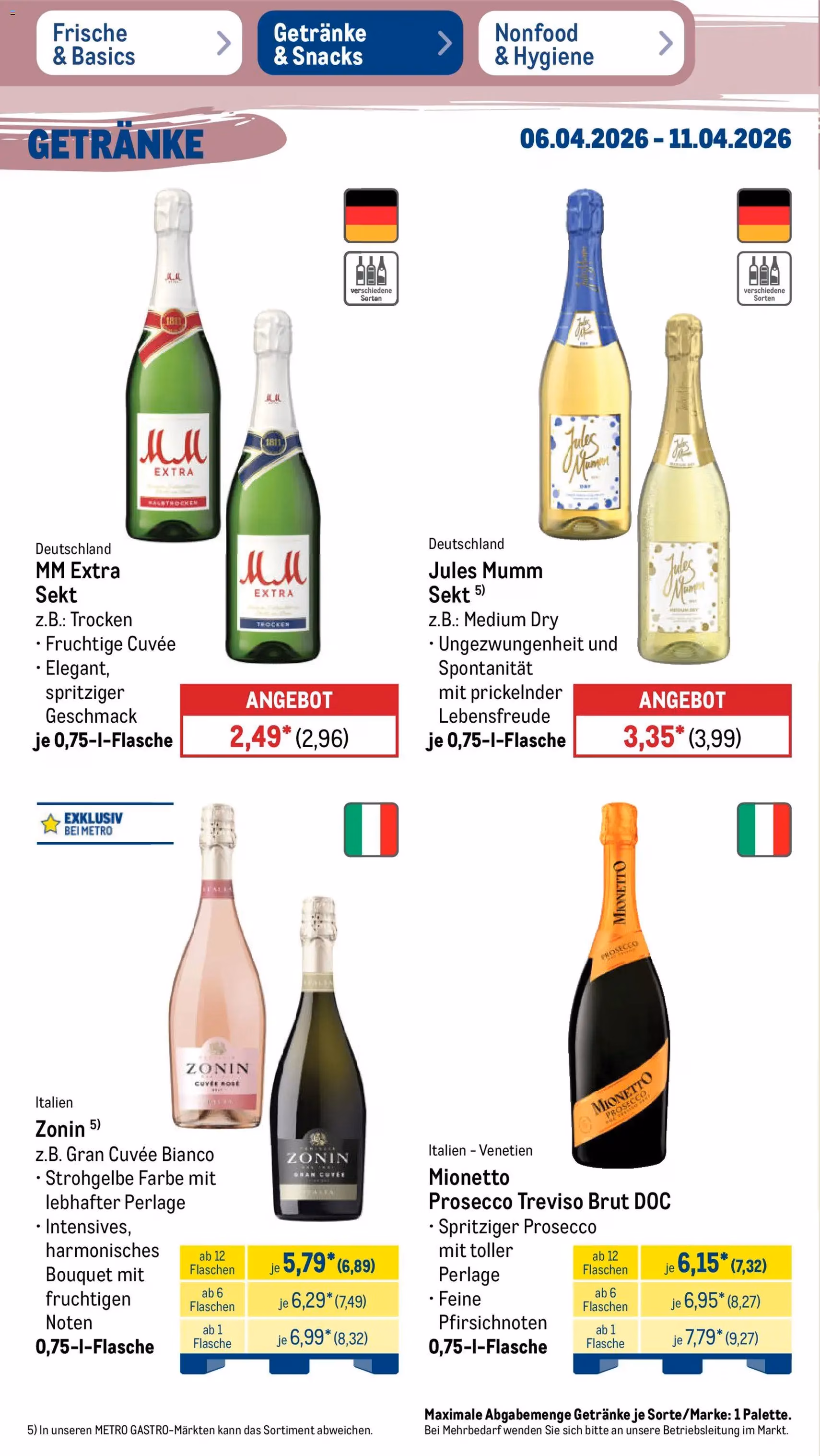 Metro Prospekt - Gültiger Prospekt ab 06.04.2026, Seite 36 von insgesamt 53
