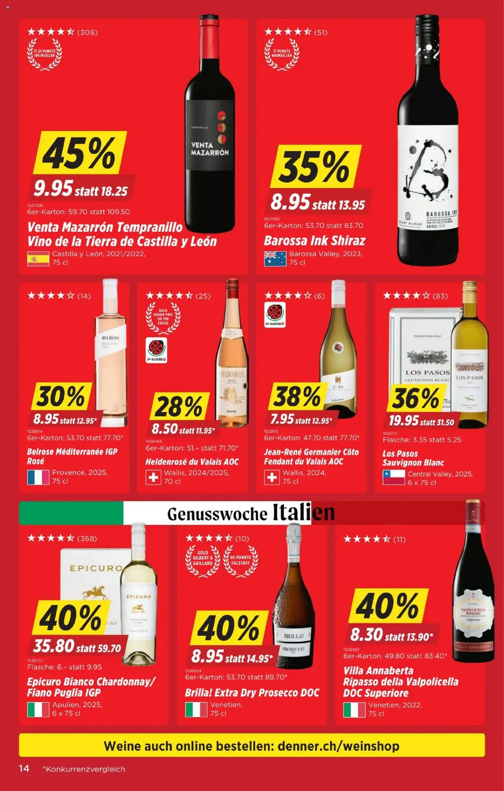 Denner aktionen - Gültiger Prospekt ab 23.04.2026, Seite 14 von insgesamt 22