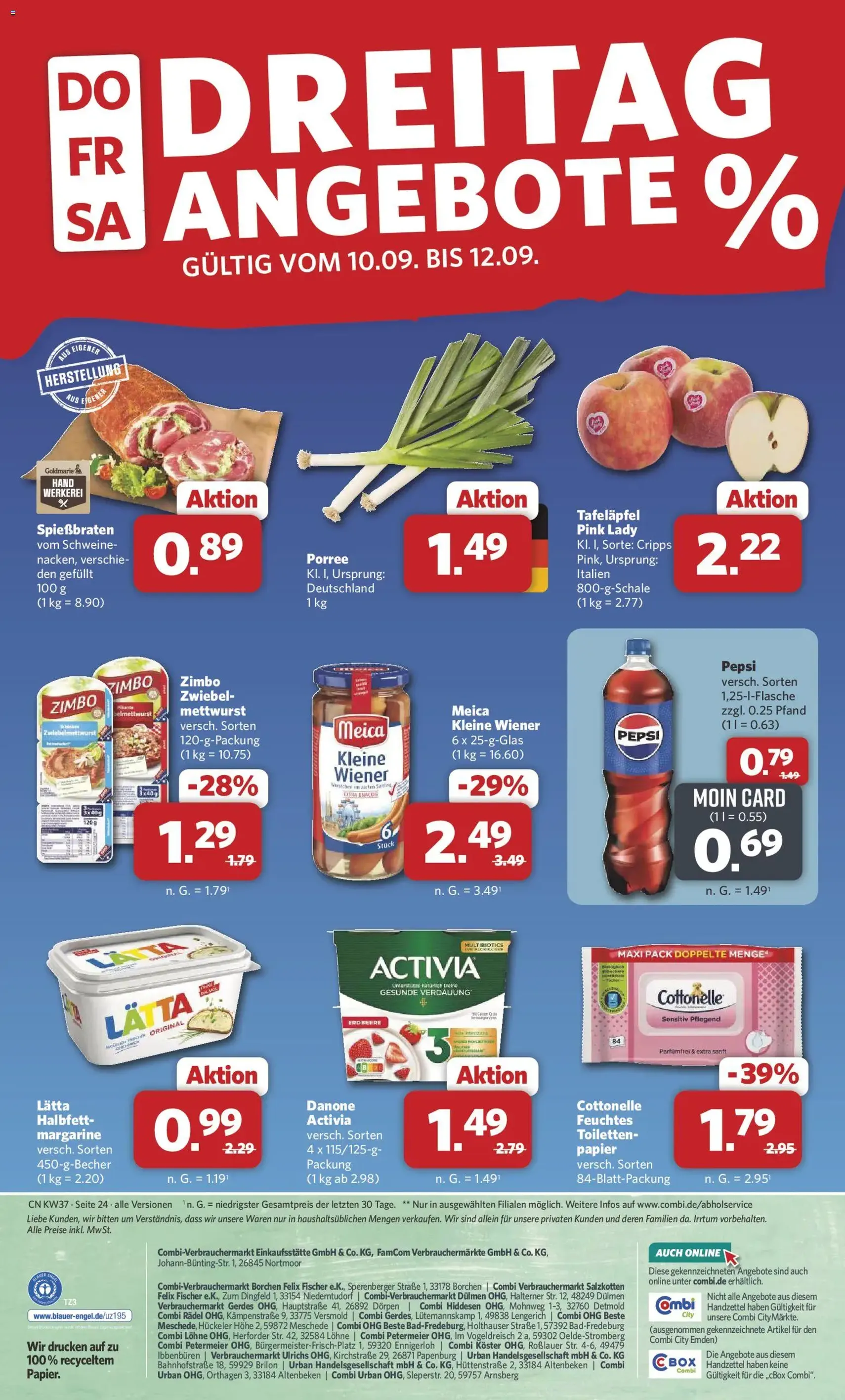 Combi Prospekt - Gültiger Prospekt ab 07.09.2026, Seite 26 von insgesamt 33