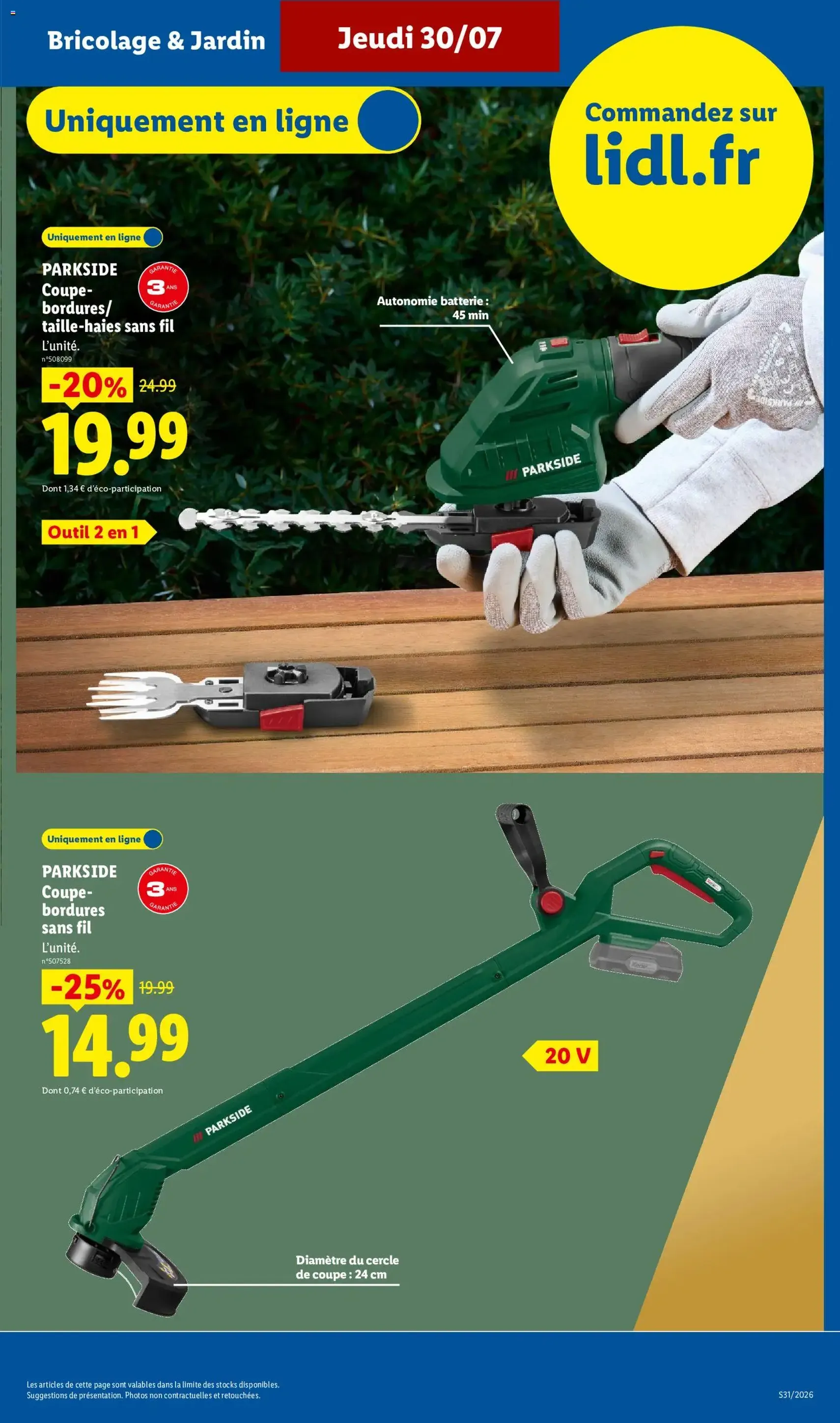 LIDL catalogue - brochure valable à partir du 30/07/2026, page 7 sur 59