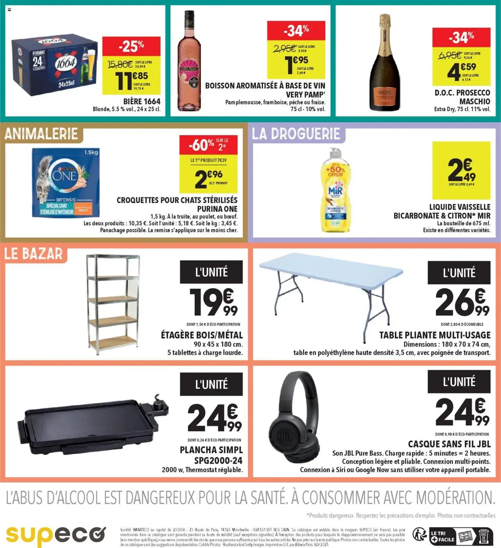 Supeco catalogue - brochure valable à partir du 15/07/2025, page 4 sur 4