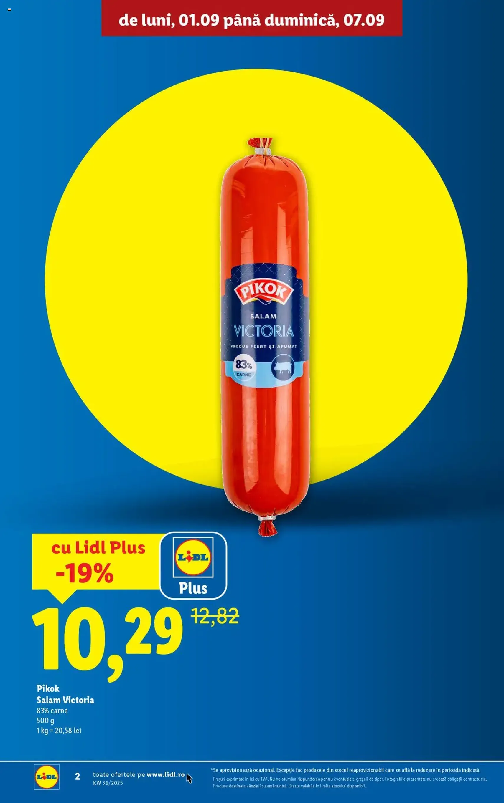 Catalog Lidl - cataloage valabile începând cu 01.09.2025 pagina 2 din 76 Catalog Lidl - cataloage valabile începând cu 01.09.2025 pagina 2 din 76