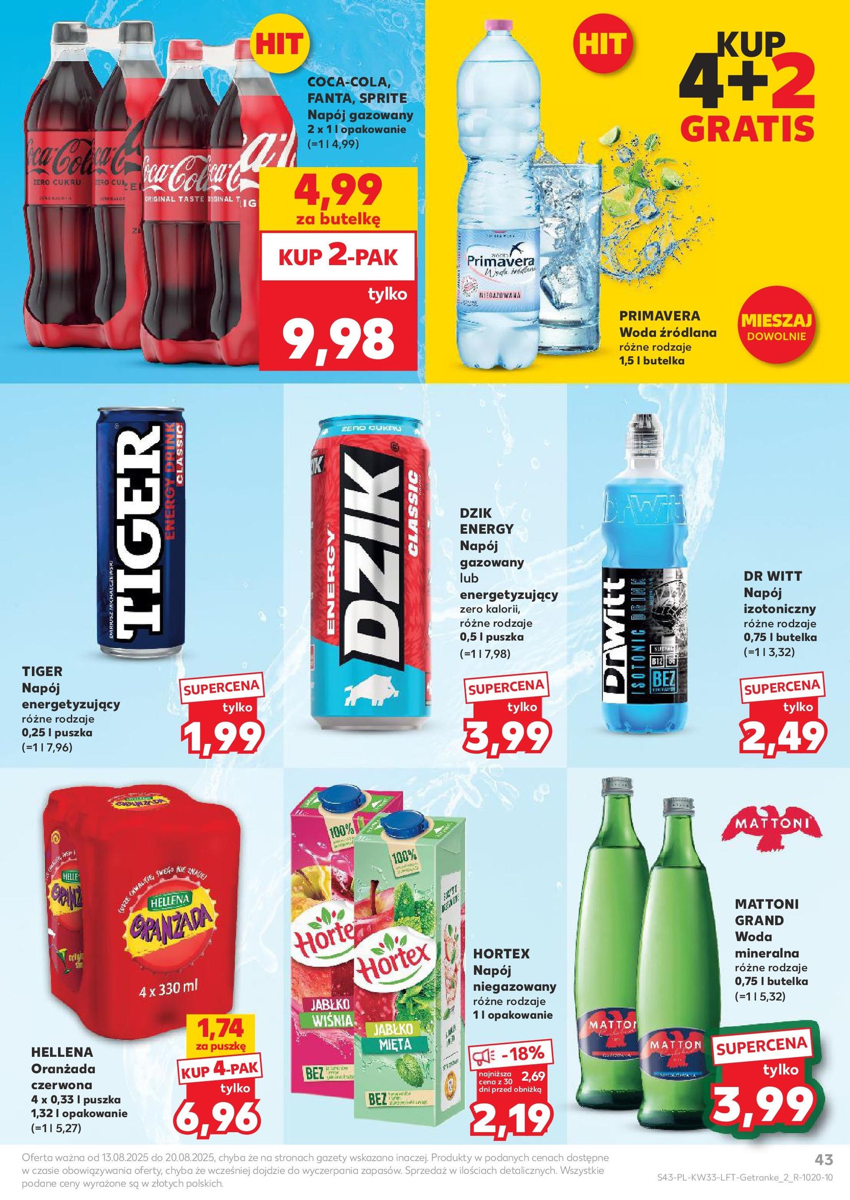 Kaufland gazetka - ważny gazetka od 13.08.2025 strona 43 z 58