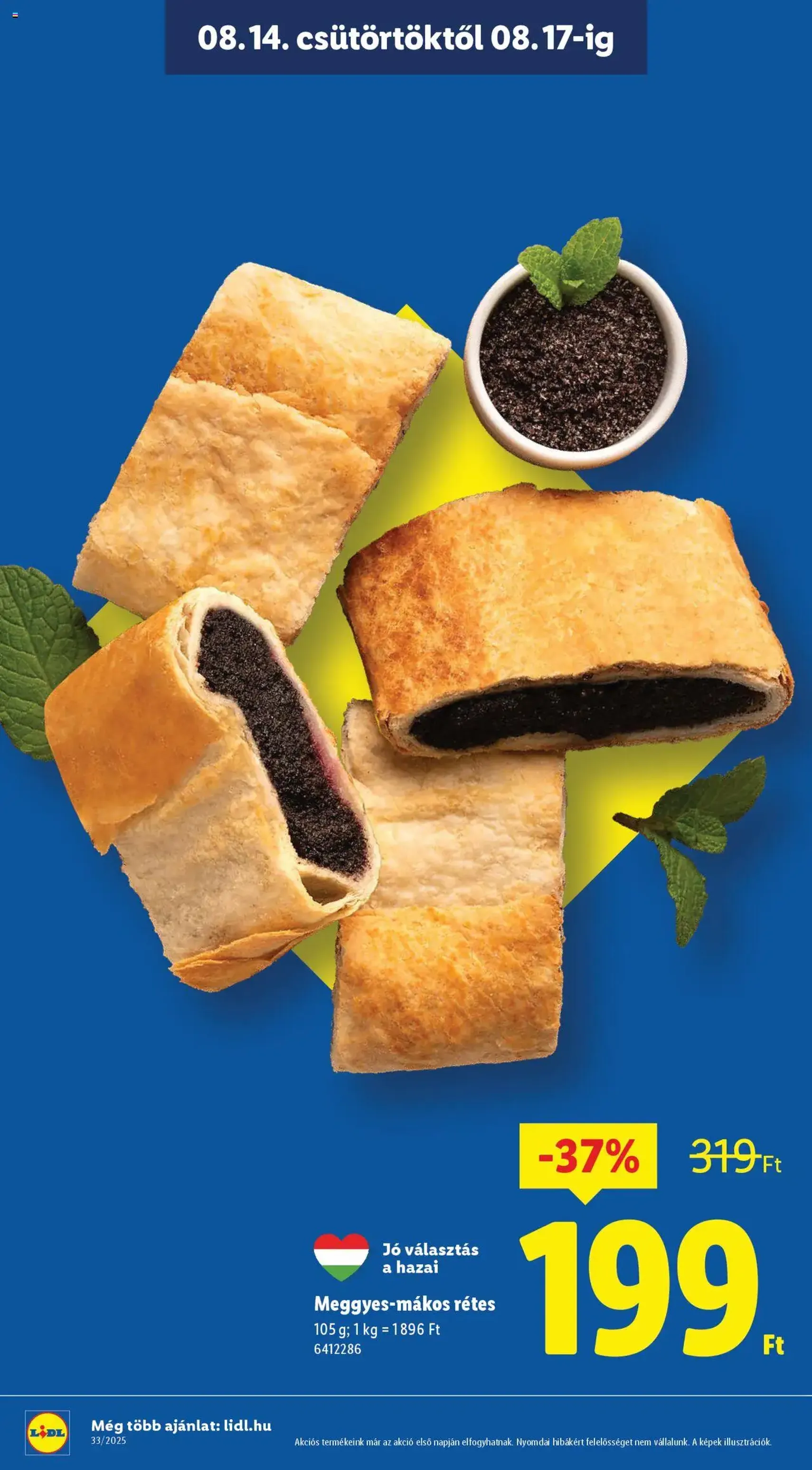 Lidl Akciós újság - 2025.08.14. érvényes szórólap 2 oldal 64 oldalból