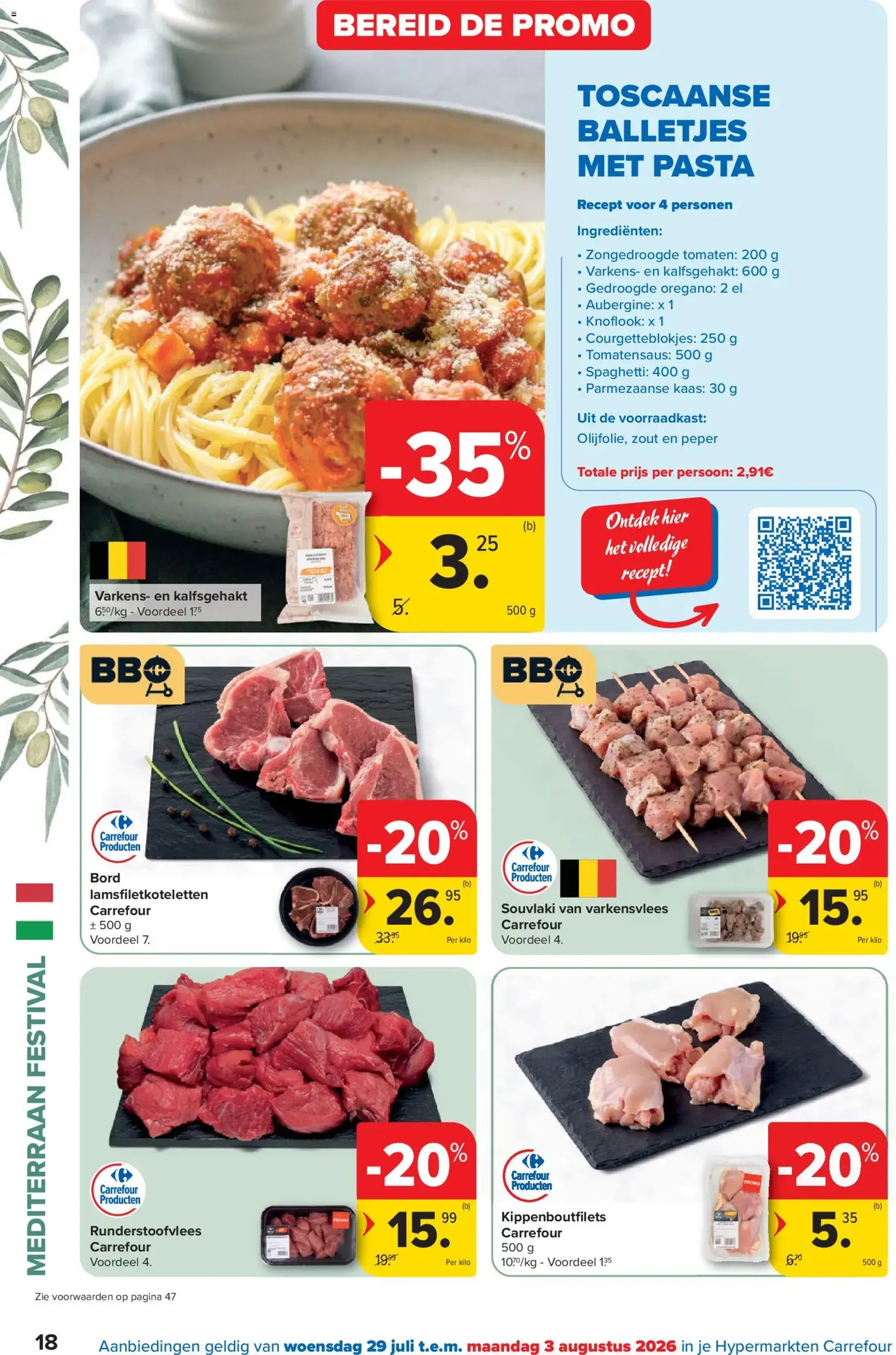 Carrefour folder week 31 - geldige folder vanaf 29/07/2026 pagina 18 van 51