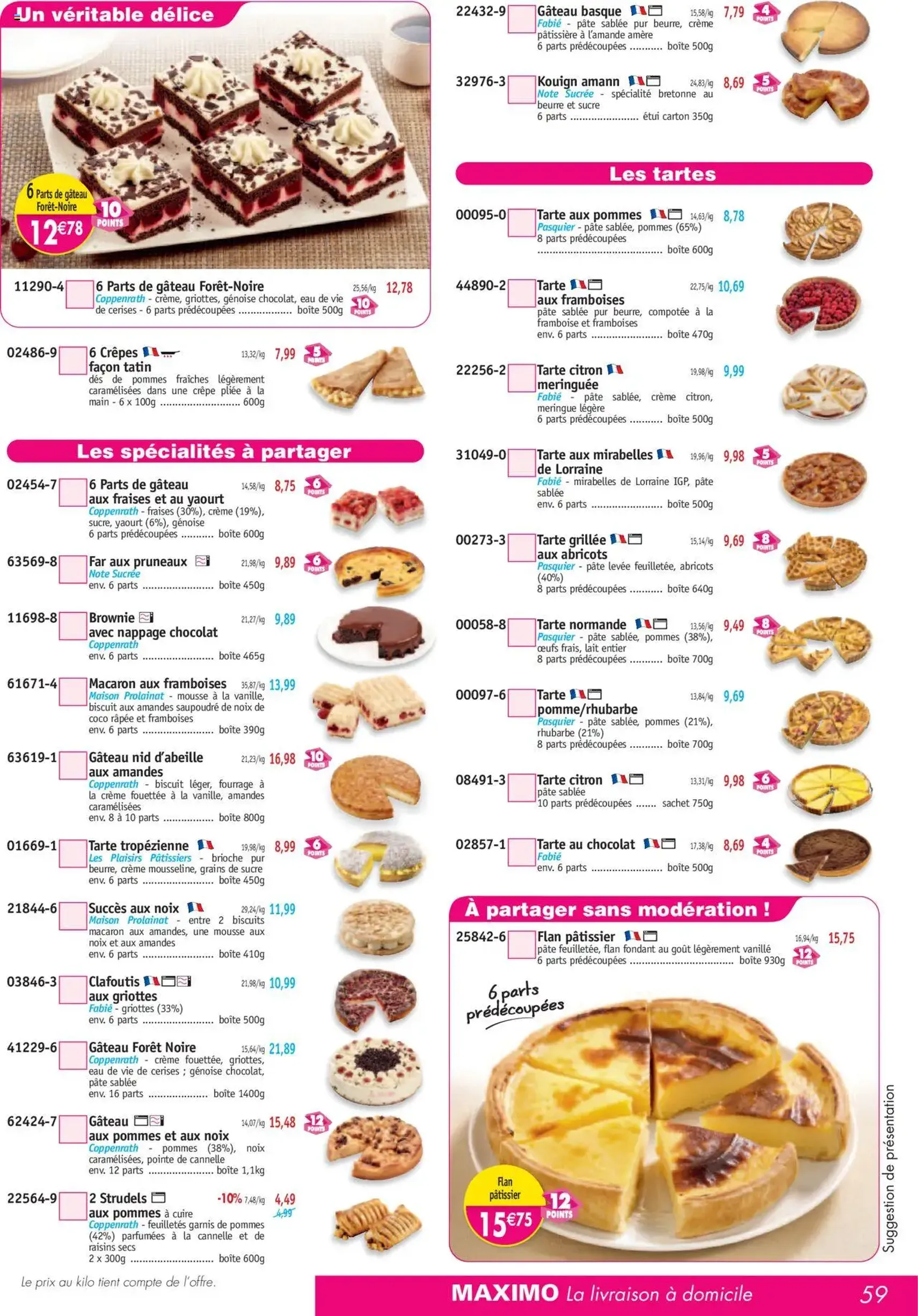 Maximo catalogue - brochure valable à partir du 26/09/2025, page 59 sur 64 Maximo catalogue - brochure valable à partir du 26/09/2025, page 59 sur 64