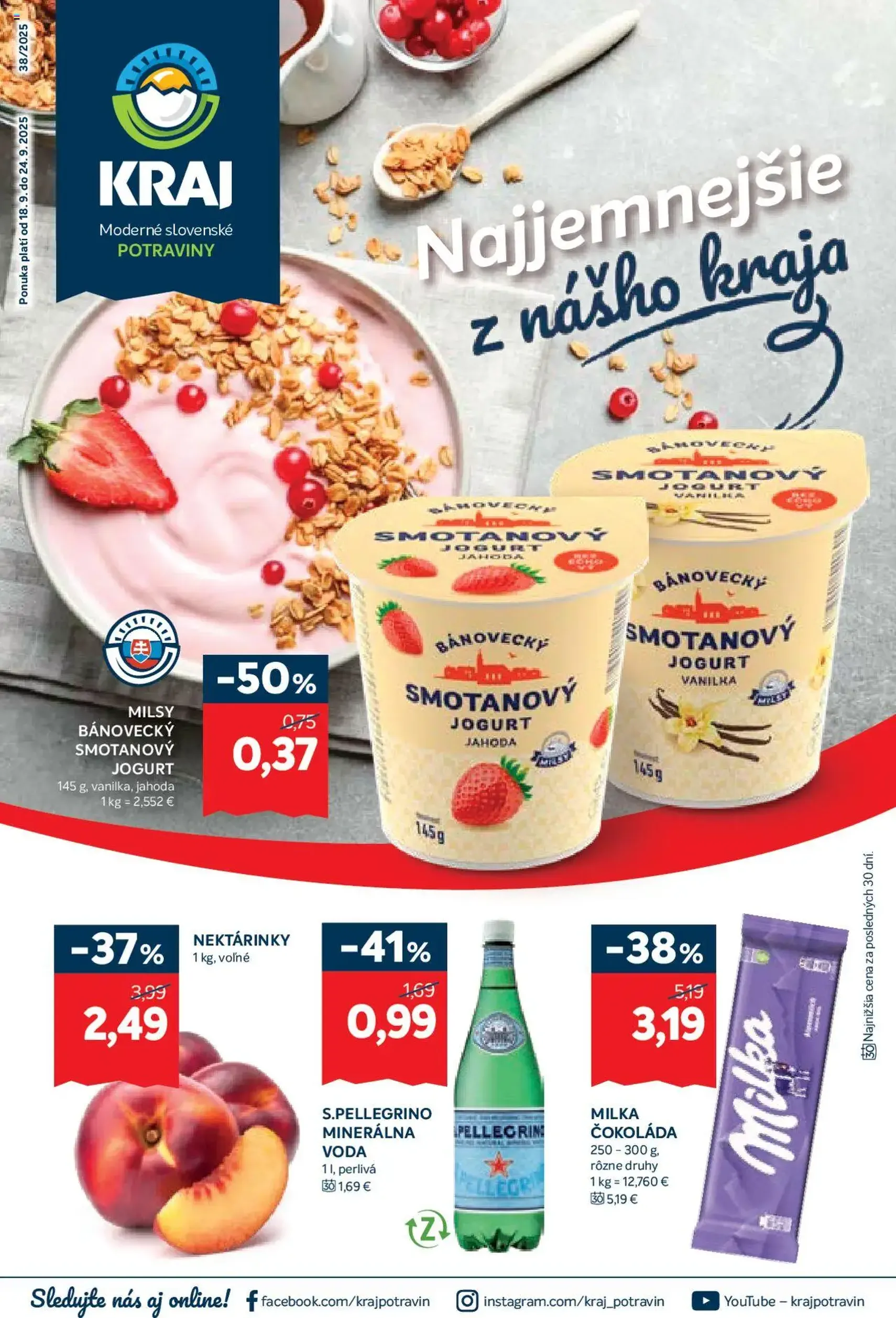 Kraj leták - platný leták od 18.09.2025 strana 1 z 14