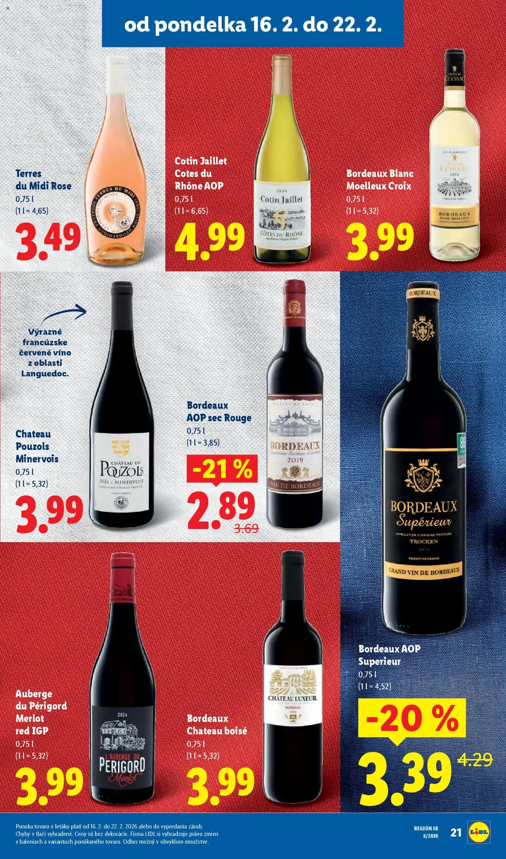 Lidl leták - platný leták od 16.02.2026 strana 21 z 95
