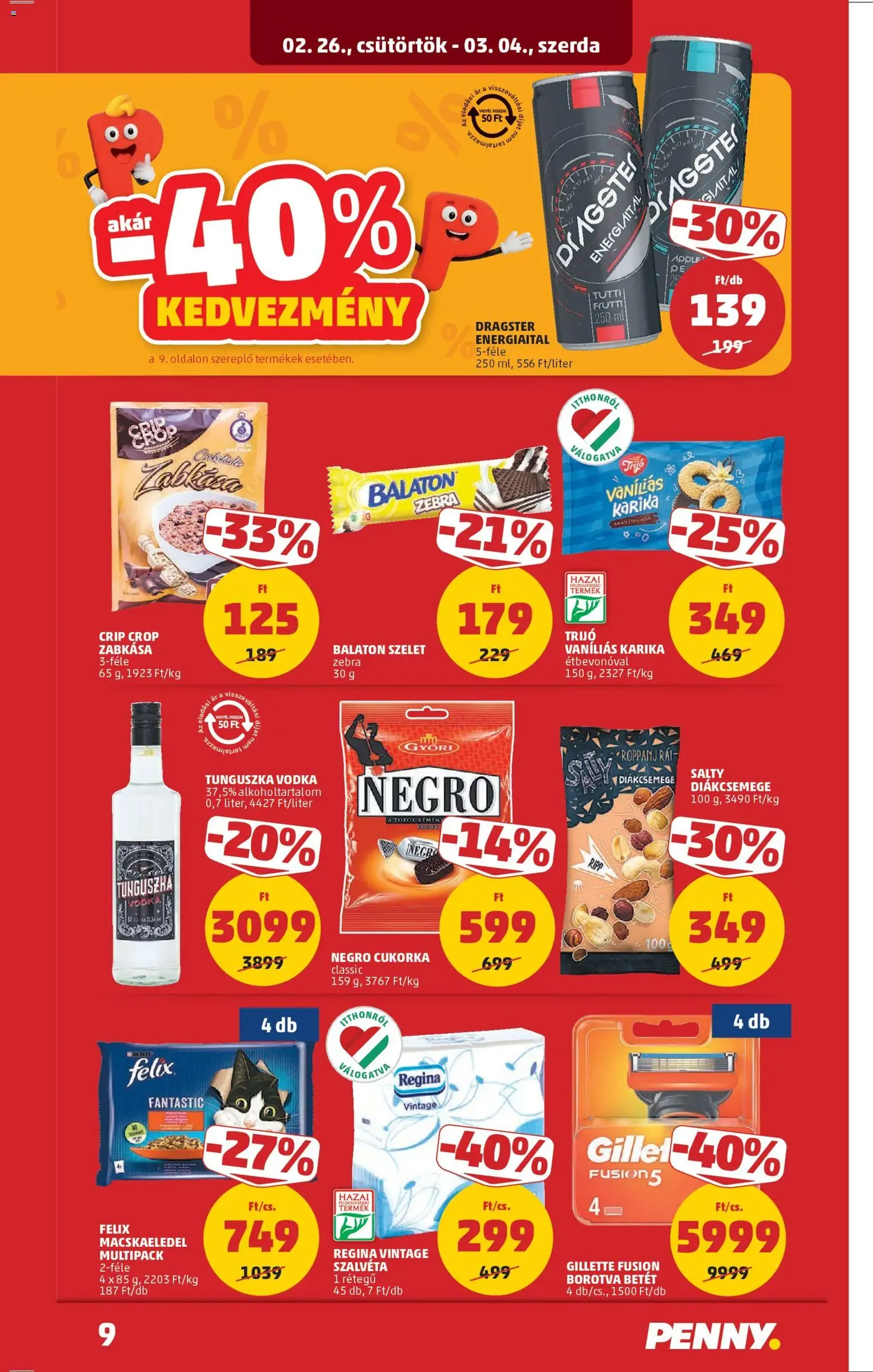 PENNY Akciós újság - 2026.02.26. érvényes szórólap 11 oldal 39 oldalból