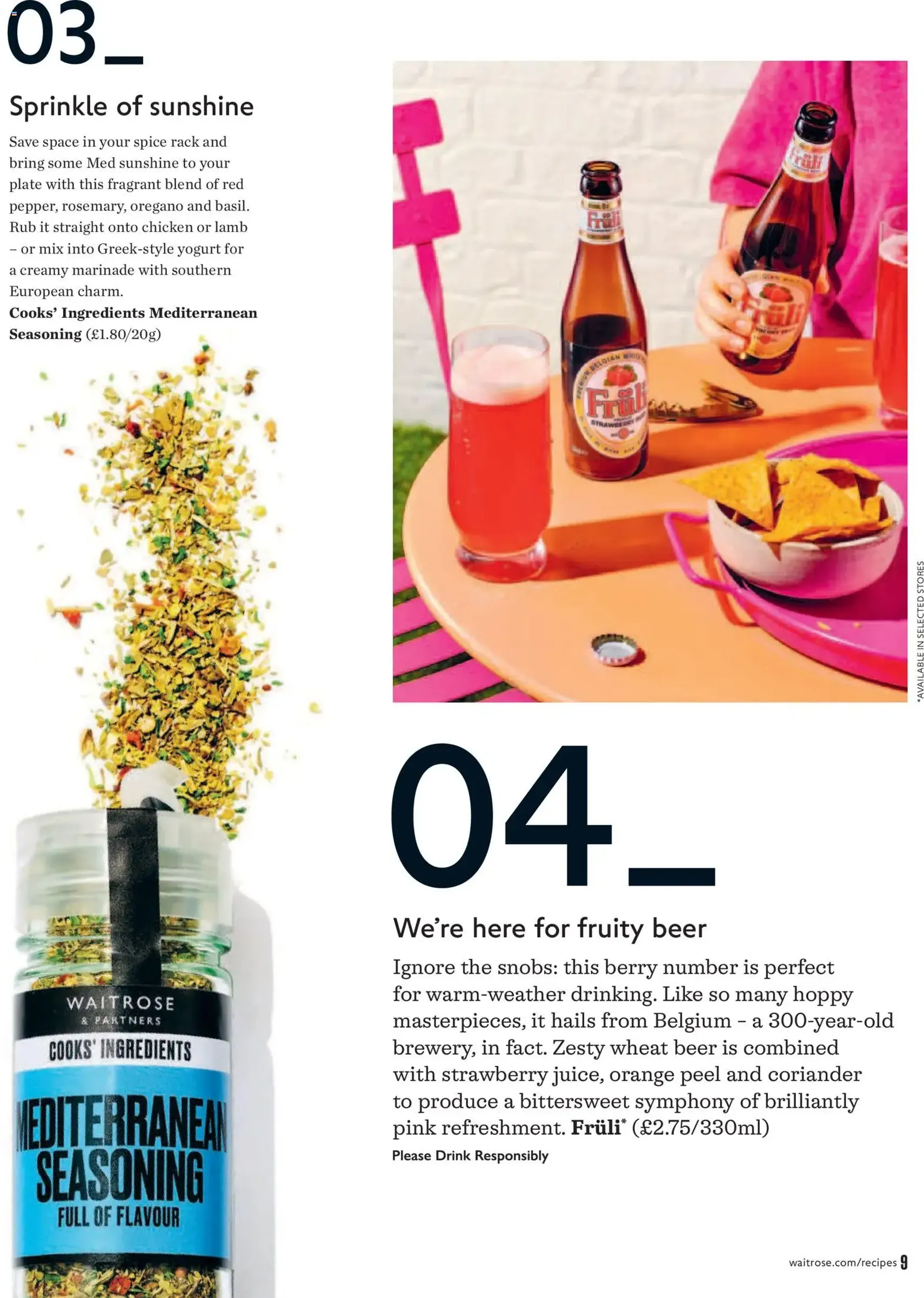 Waitrose - Offers - valid flyer from 01/07/2026, page 9 of 156