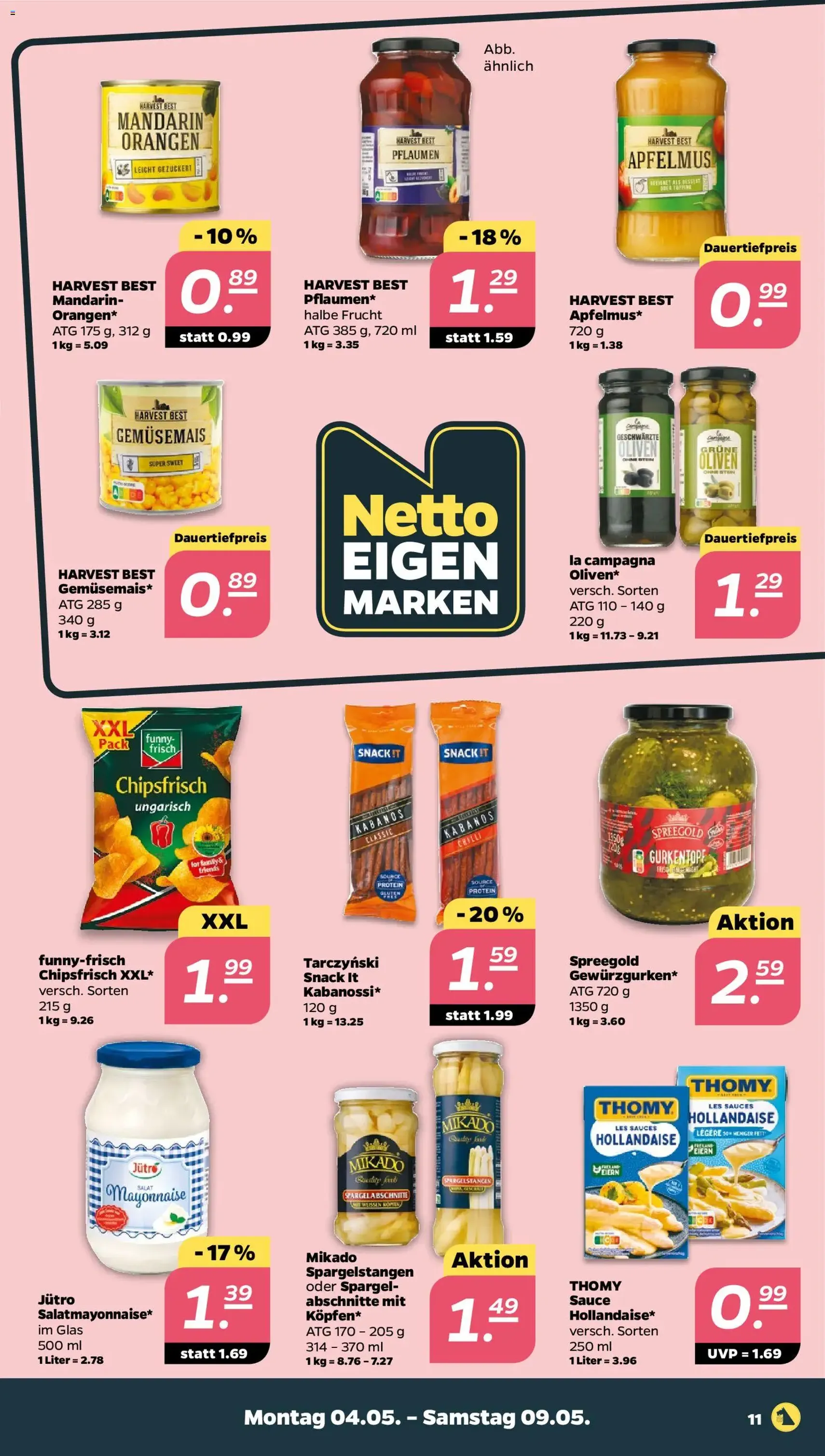 Netto Prospekt - Gültiger Prospekt ab 04.05.2026, Seite 11 von insgesamt 37