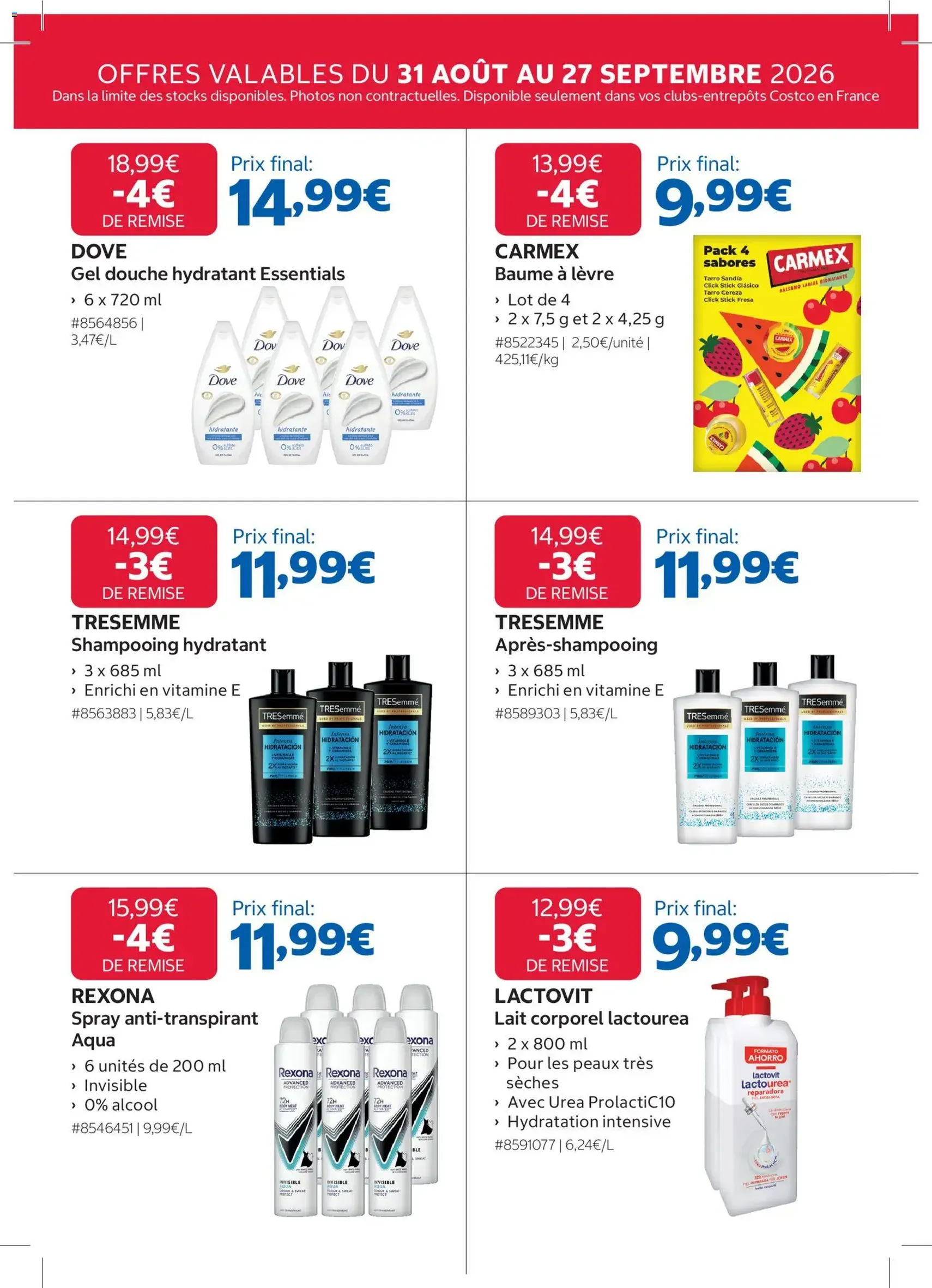 Costco catalogue - brochure valable à partir du 31/08/2026, page 6 sur 20