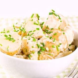 Kartoffelsalat mit Joghurt und Schnittlauch - Rezeptvorschau