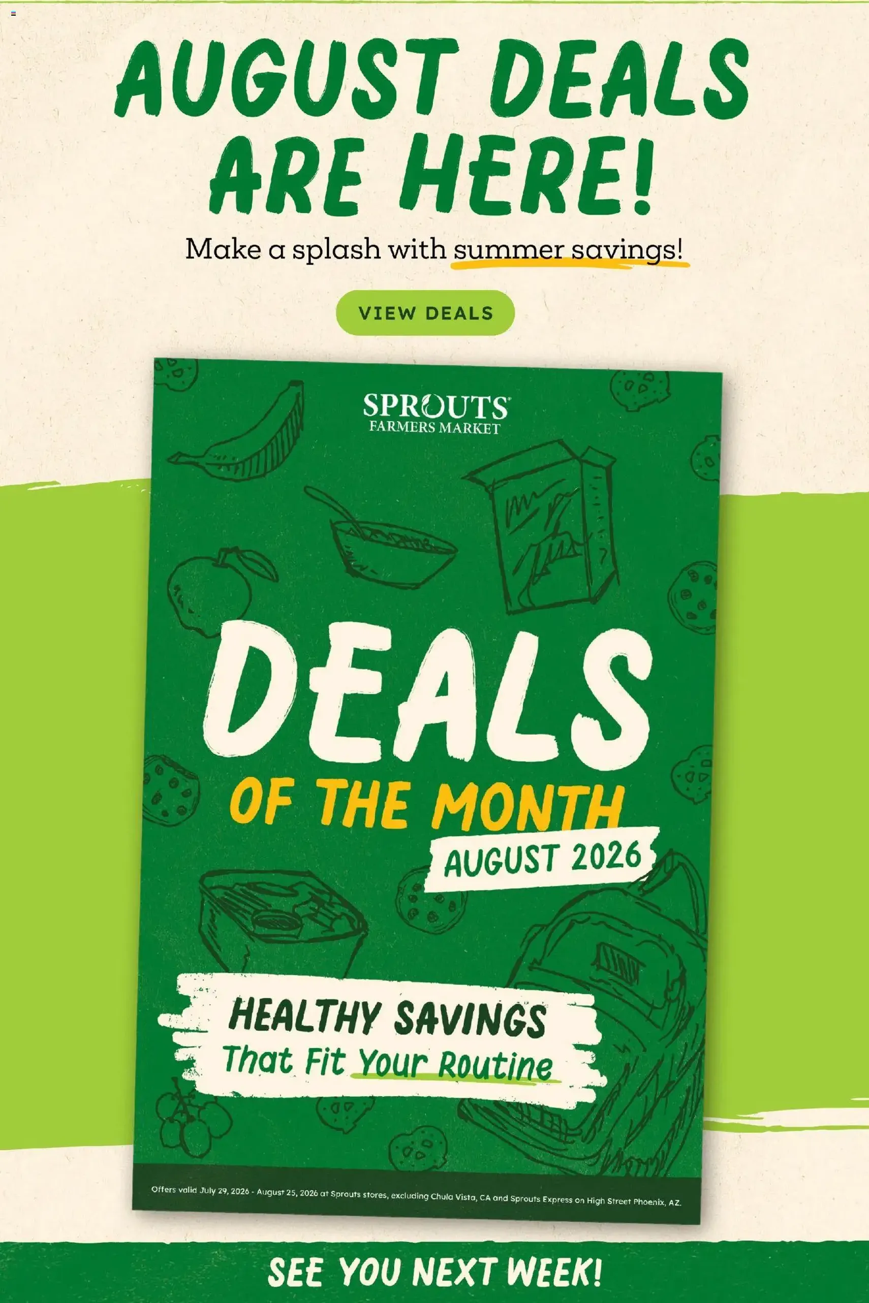 Sprouts Weekly Ad - valid flyer from 08/05/2026, page 12 of 12