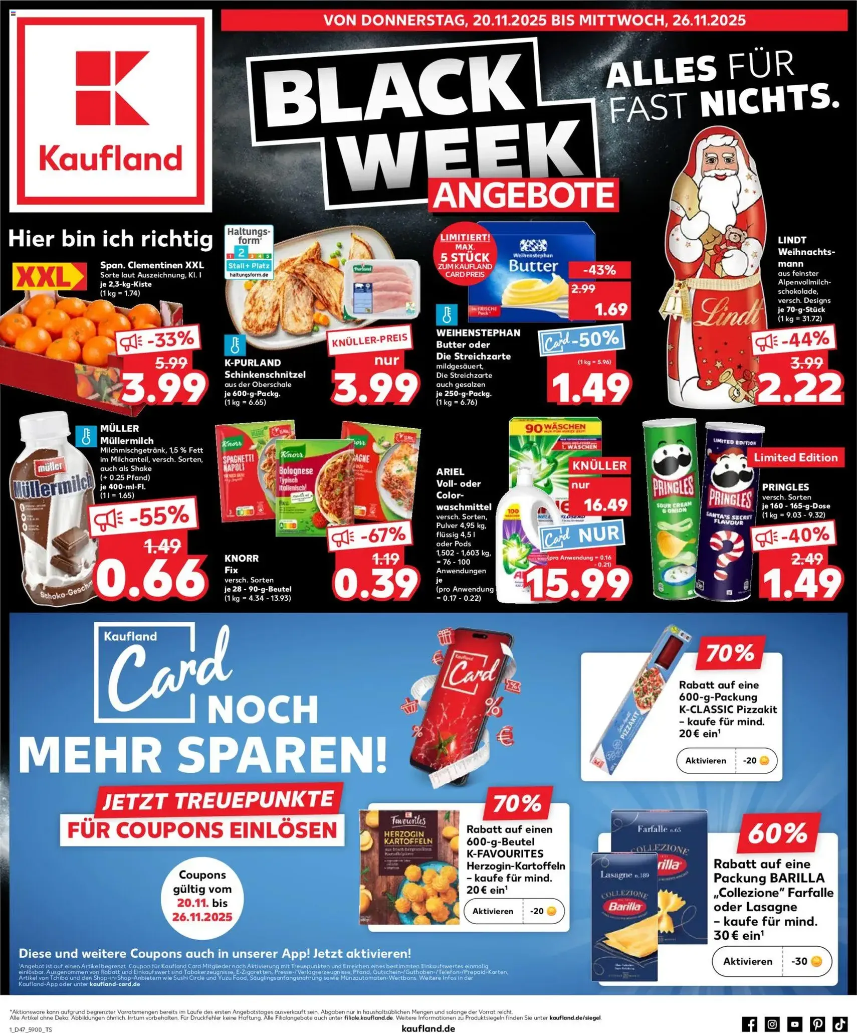 Kaufland Prospekt - Gültiger Prospekt ab 20.11.2025, Seite 1 von insgesamt 28