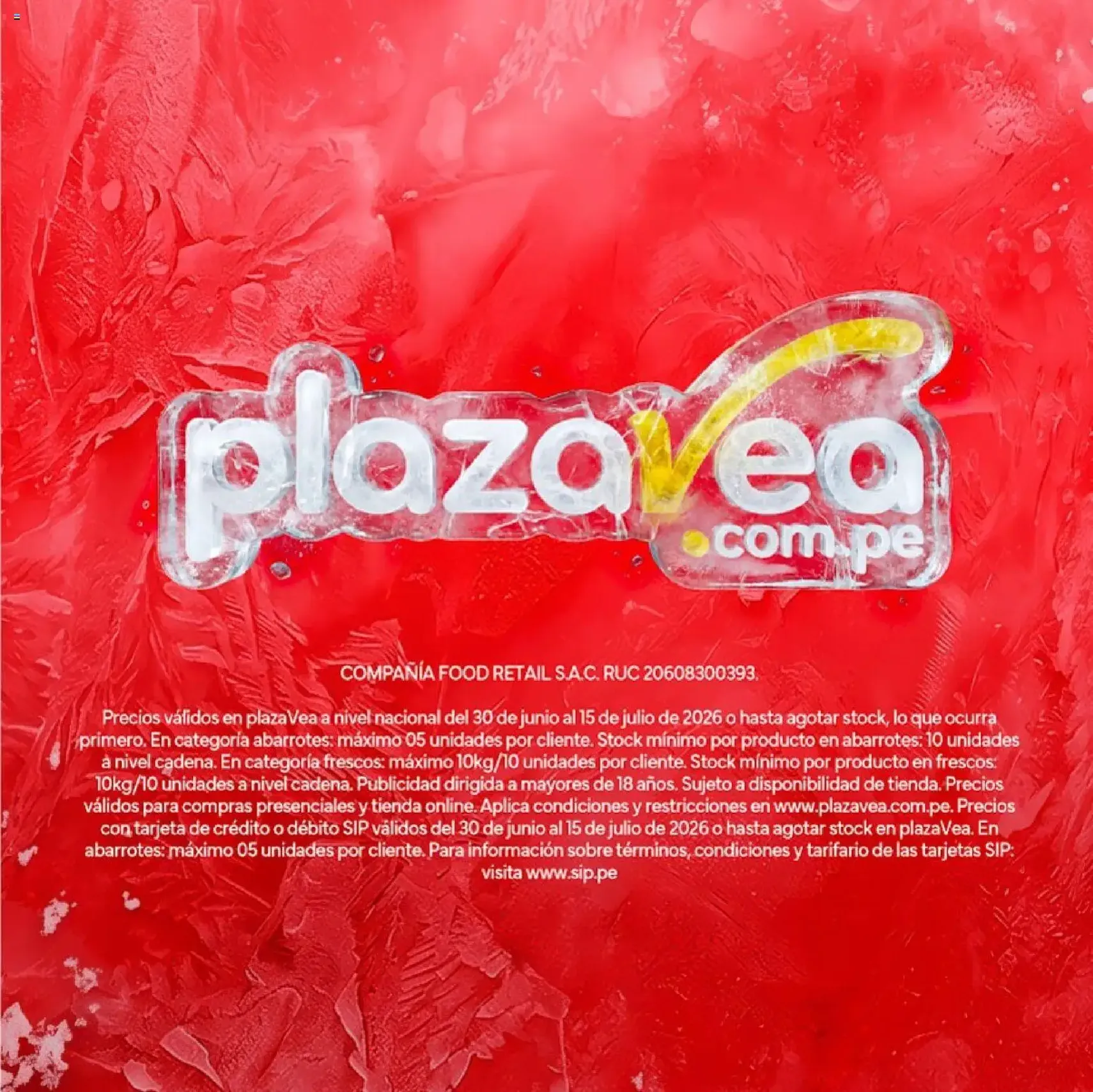 Plaza Vea catálogo - folleto válido desde 30/06/2026 página 6 de 6