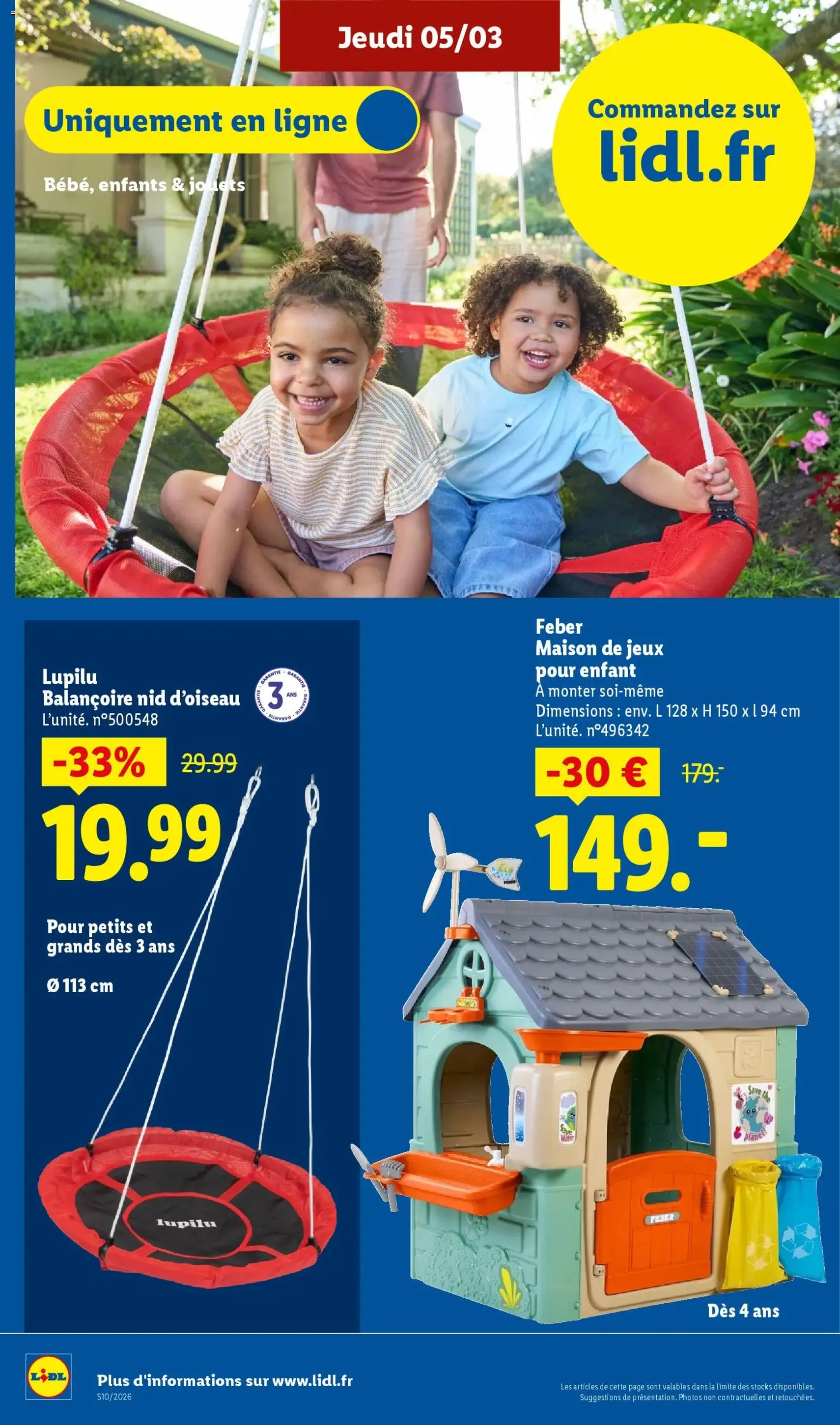 LIDL catalogue semaine 10 - brochure valable à partir du 05/03/2026, page 52 sur 79