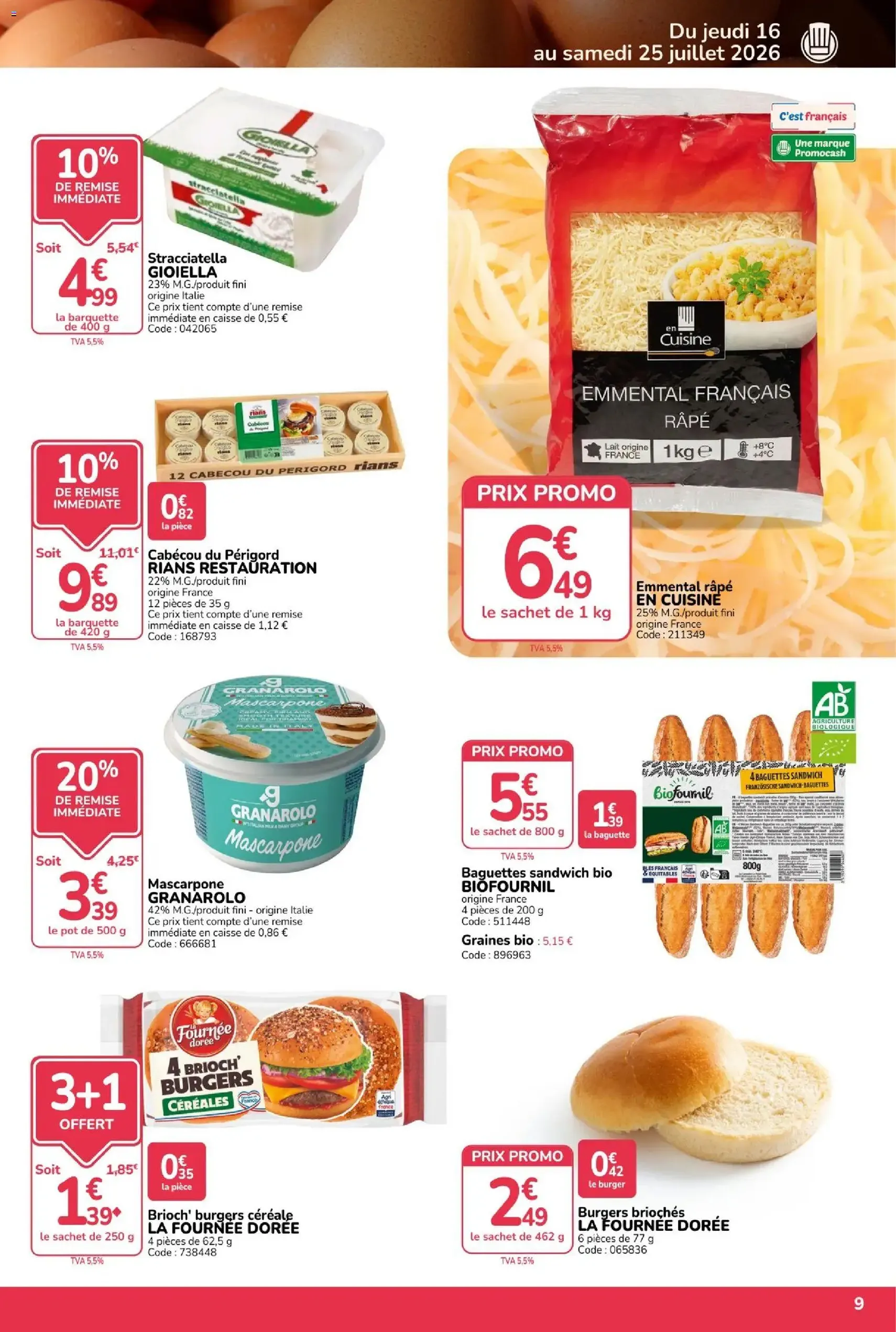 Promocash catalogue - brochure valable à partir du 16/07/2026, page 9 sur 24