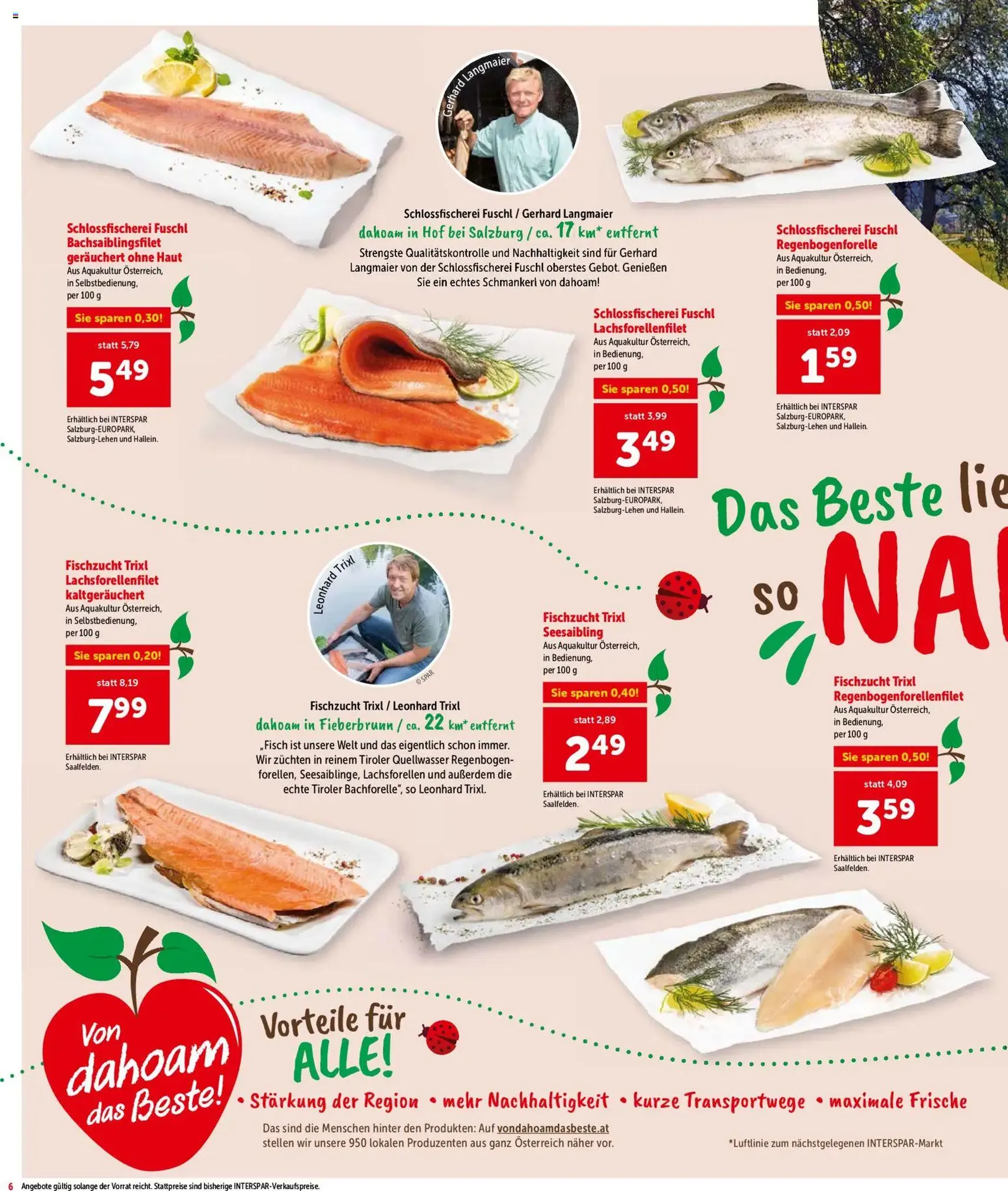 Interspar - Flugblatt - Gültiger Prospekt ab 20.08.2026, Seite 6 von insgesamt 16