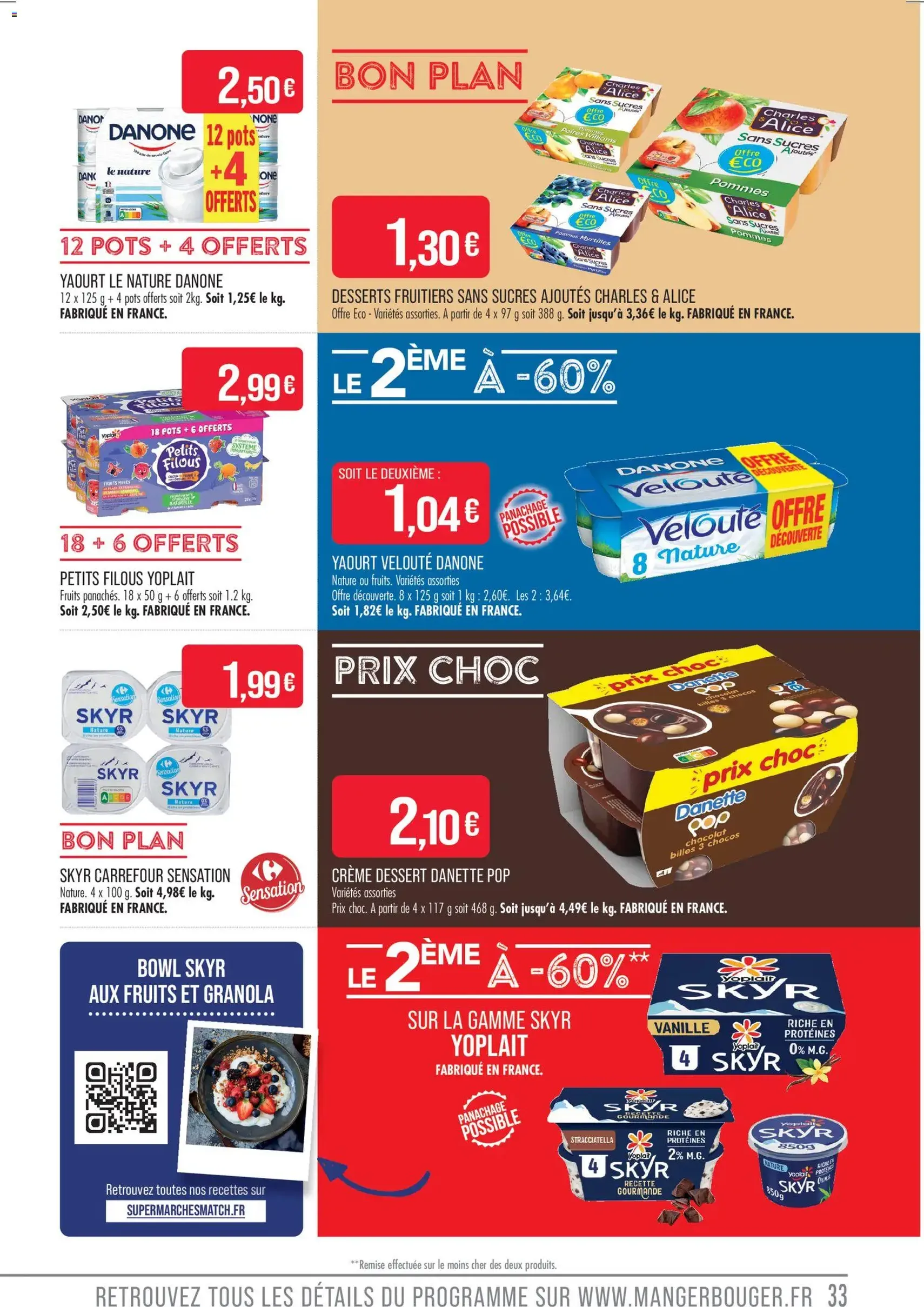 Match Supermarché catalogue - brochure valable à partir du 24/03/2026, page 33 sur 42