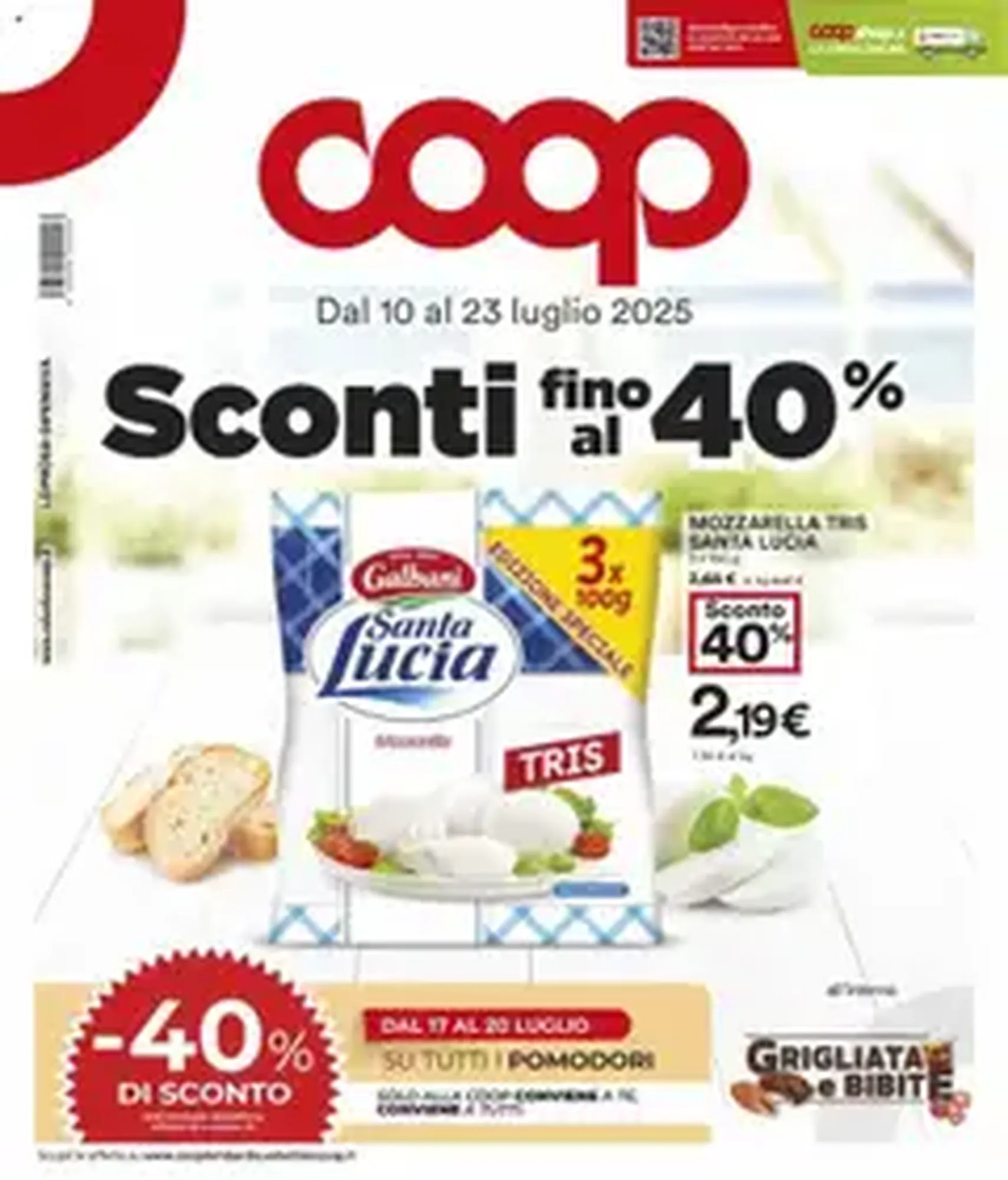 Volantino COOP - volantino valido dal 10/07/2025 pagina 1 di 1