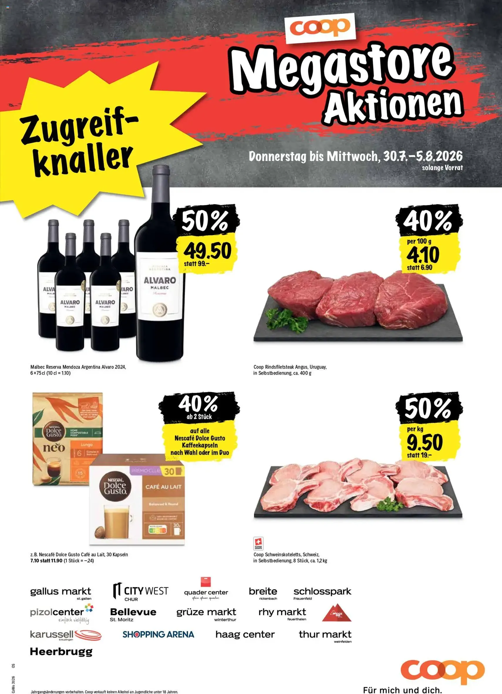 Coop aktionen - Gültiger Prospekt ab 30.07.2026, Seite 21 von insgesamt 24