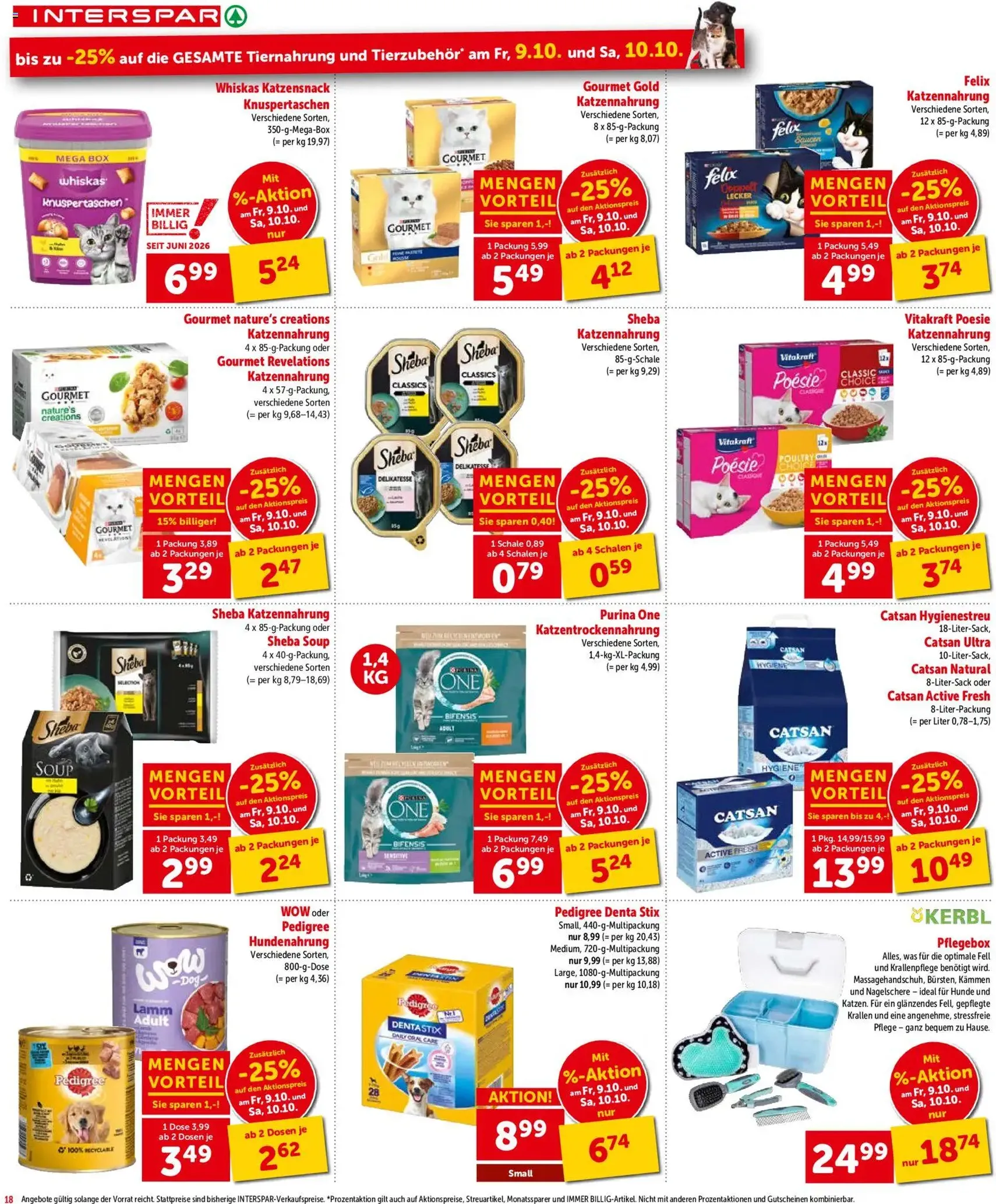 Interspar Flugblatt - Gültiger Prospekt ab 08.10.2026, Seite 18 von insgesamt 24