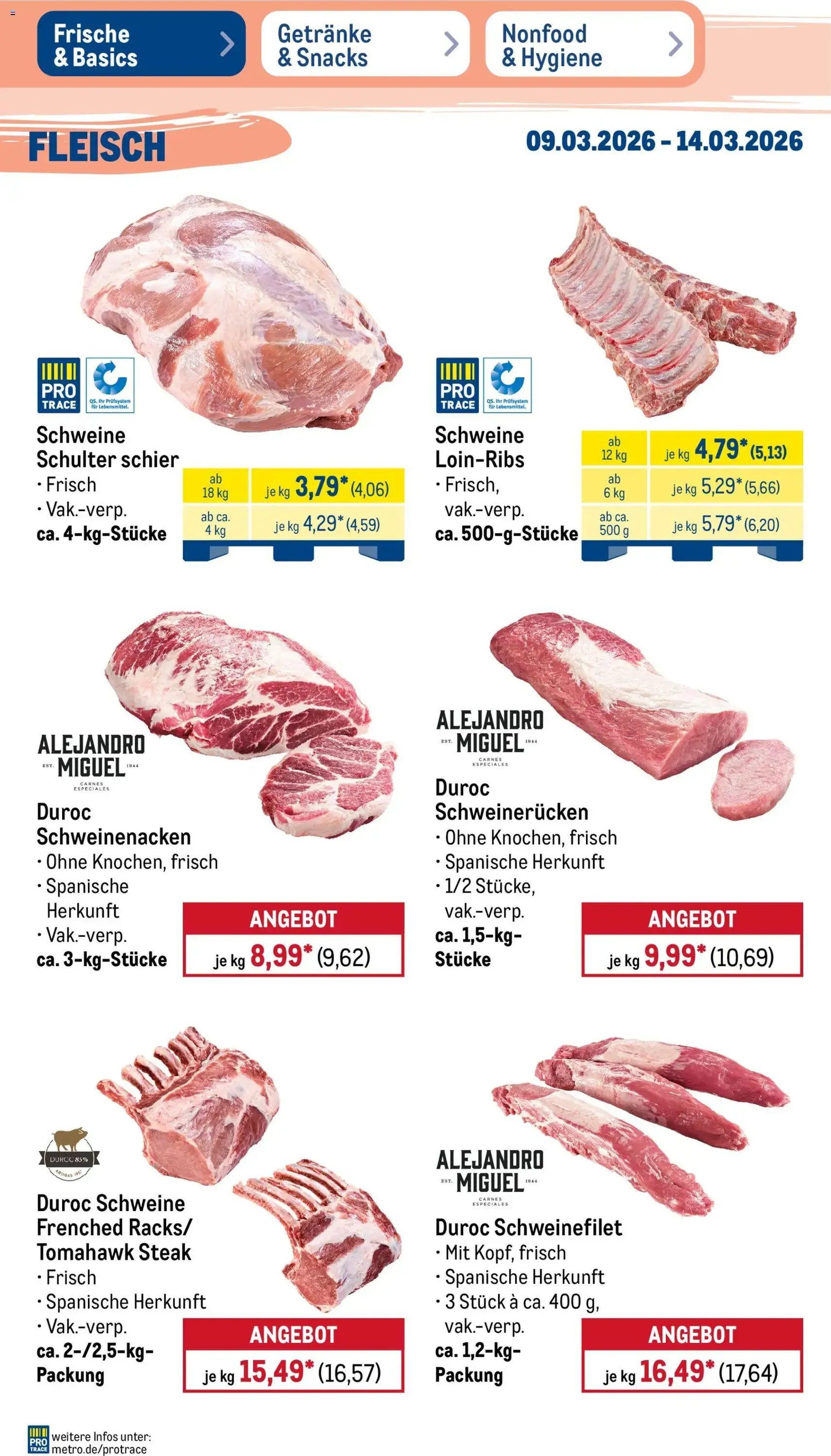 Metro Prospekt - Gültiger Prospekt ab 09.03.2026, Seite 7 von insgesamt 55