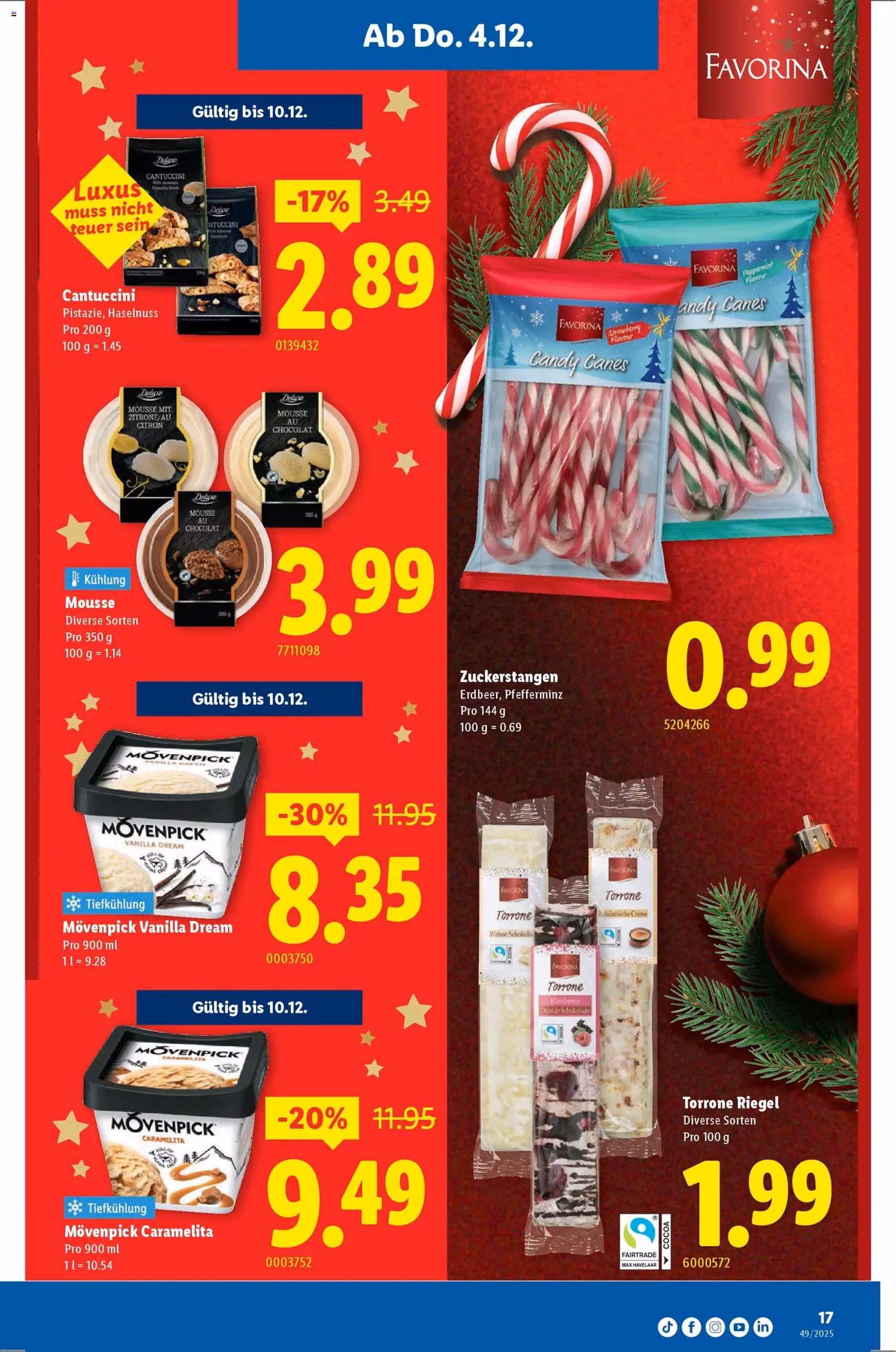 Lidl Aktionen - Gültiger Prospekt ab 04.12.2025, Seite 17 von insgesamt 32