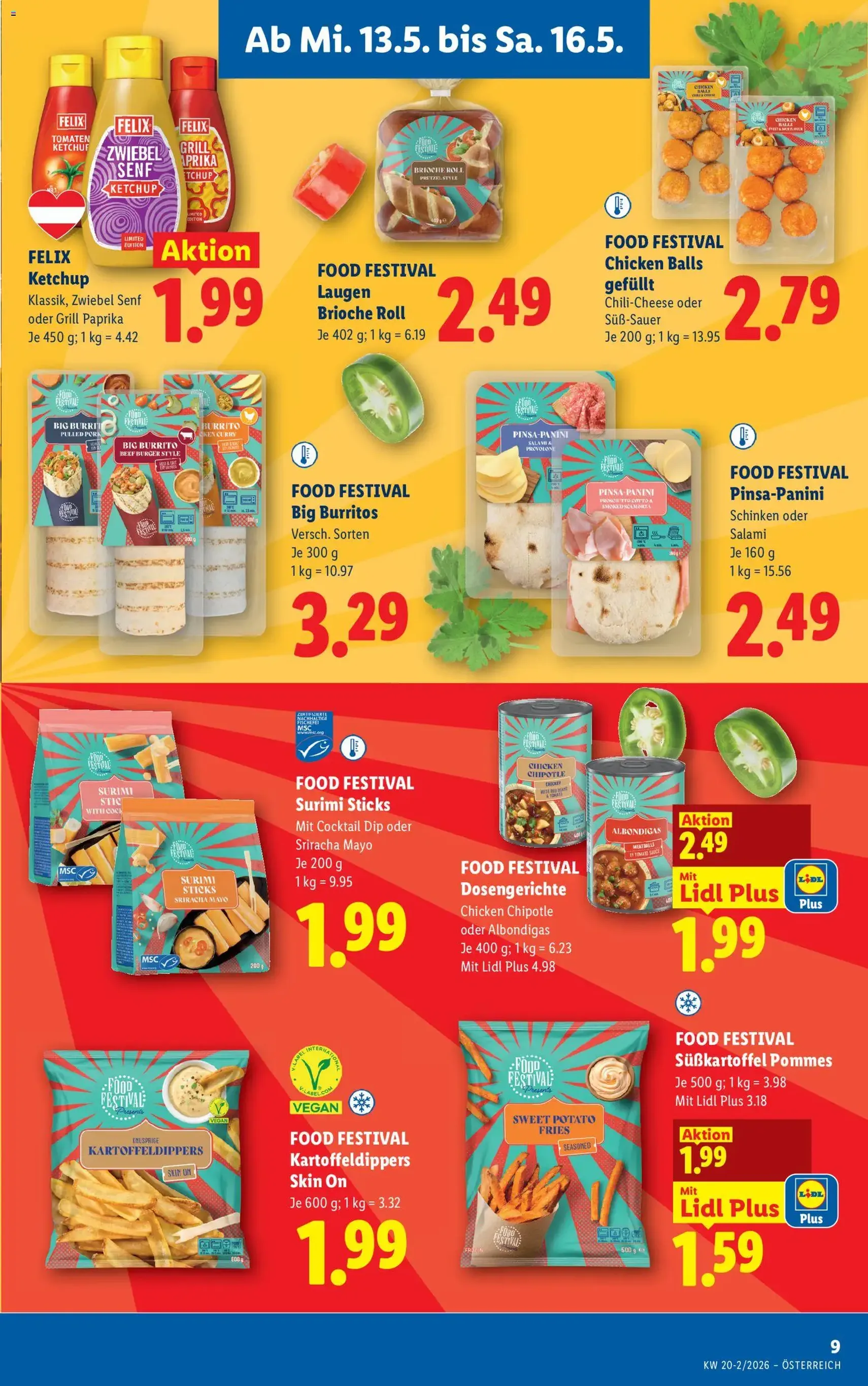 Lidl - Flugblatt - Gültiger Prospekt ab 13.05.2026, Seite 13 von insgesamt 49