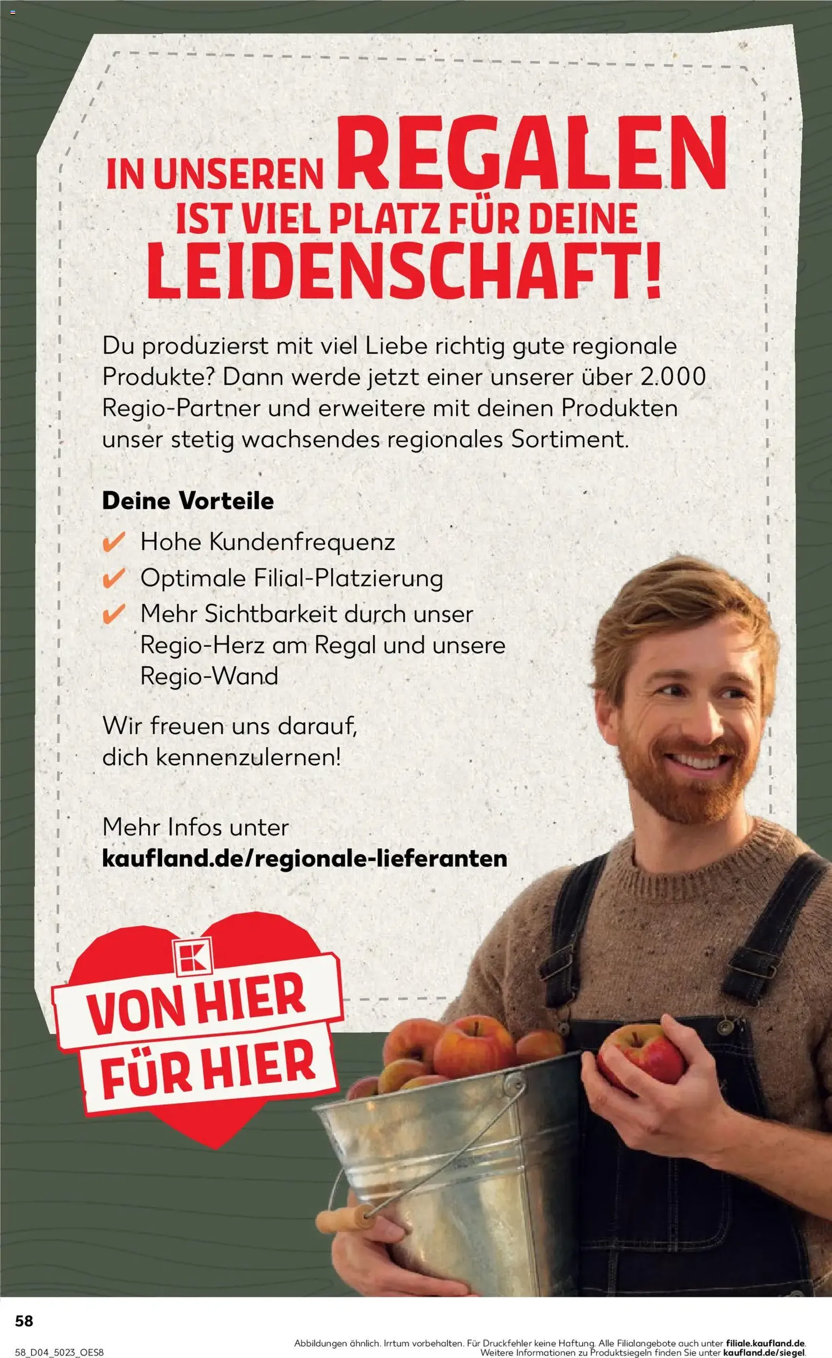 Kaufland DE - DE Folder - geldige folder vanaf 22-01-2026 pagina 58 van 59