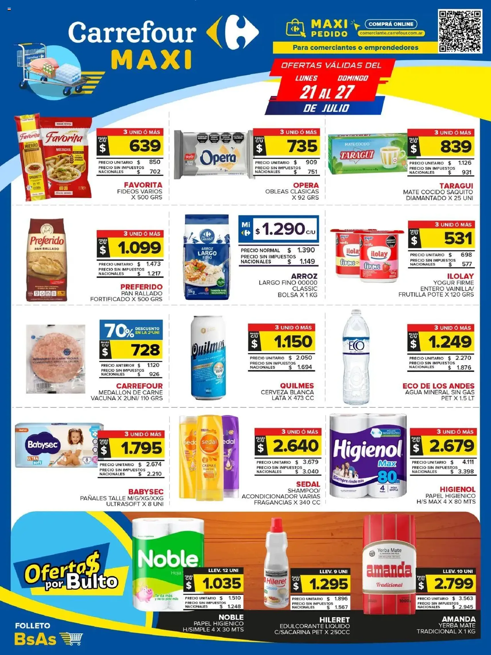 Carrefour Maxi catálogo - folleto válido desde 21/07/2025 página 1 de 25 Carrefour Maxi catálogo - folleto válido desde 21/07/2025 página 1 de 25