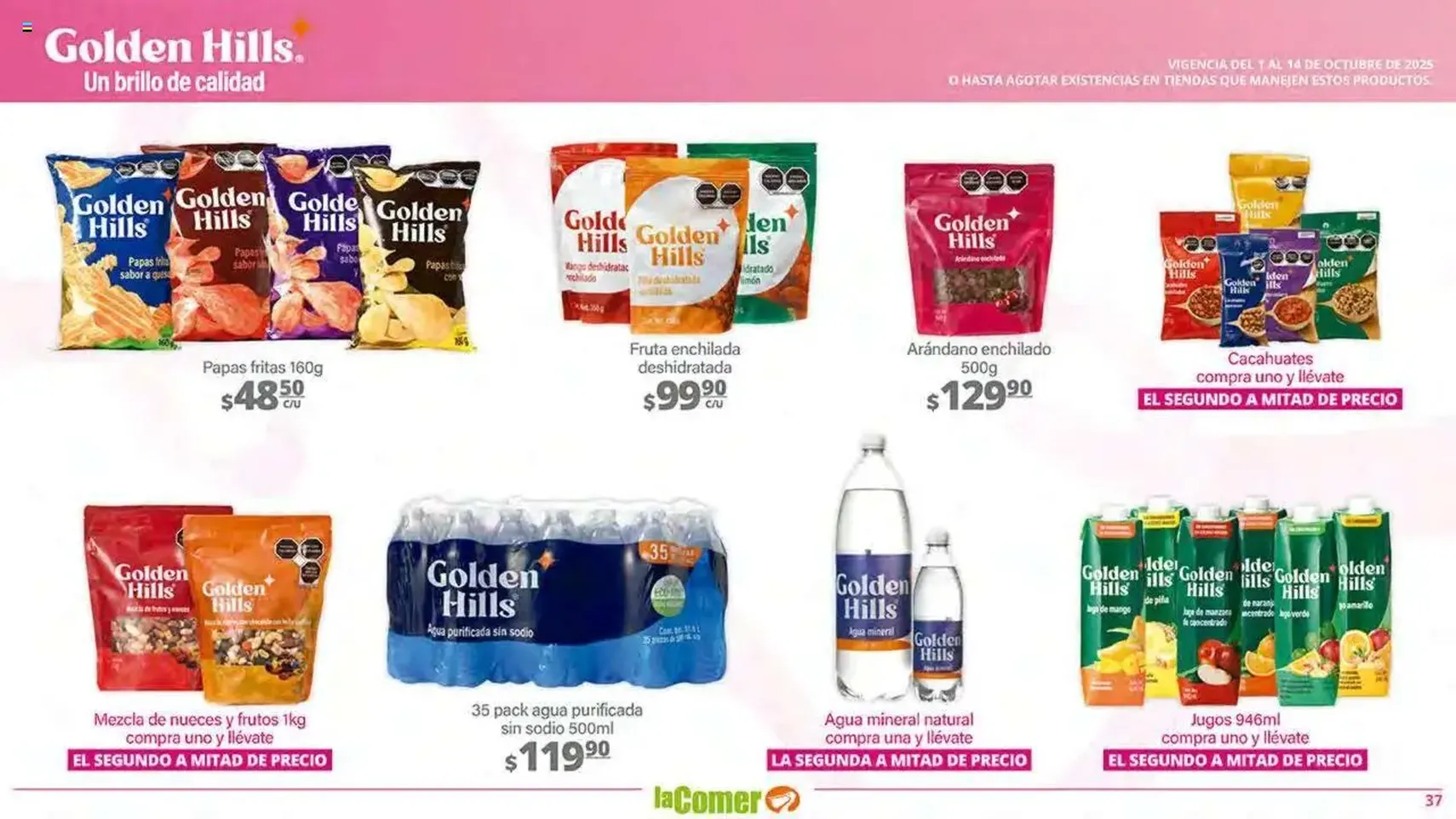 La Comer - Folleto - folleto válido desde 01/10/2025 página 37 de 48 La Comer - Folleto - folleto válido desde 01/10/2025 página 37 de 48