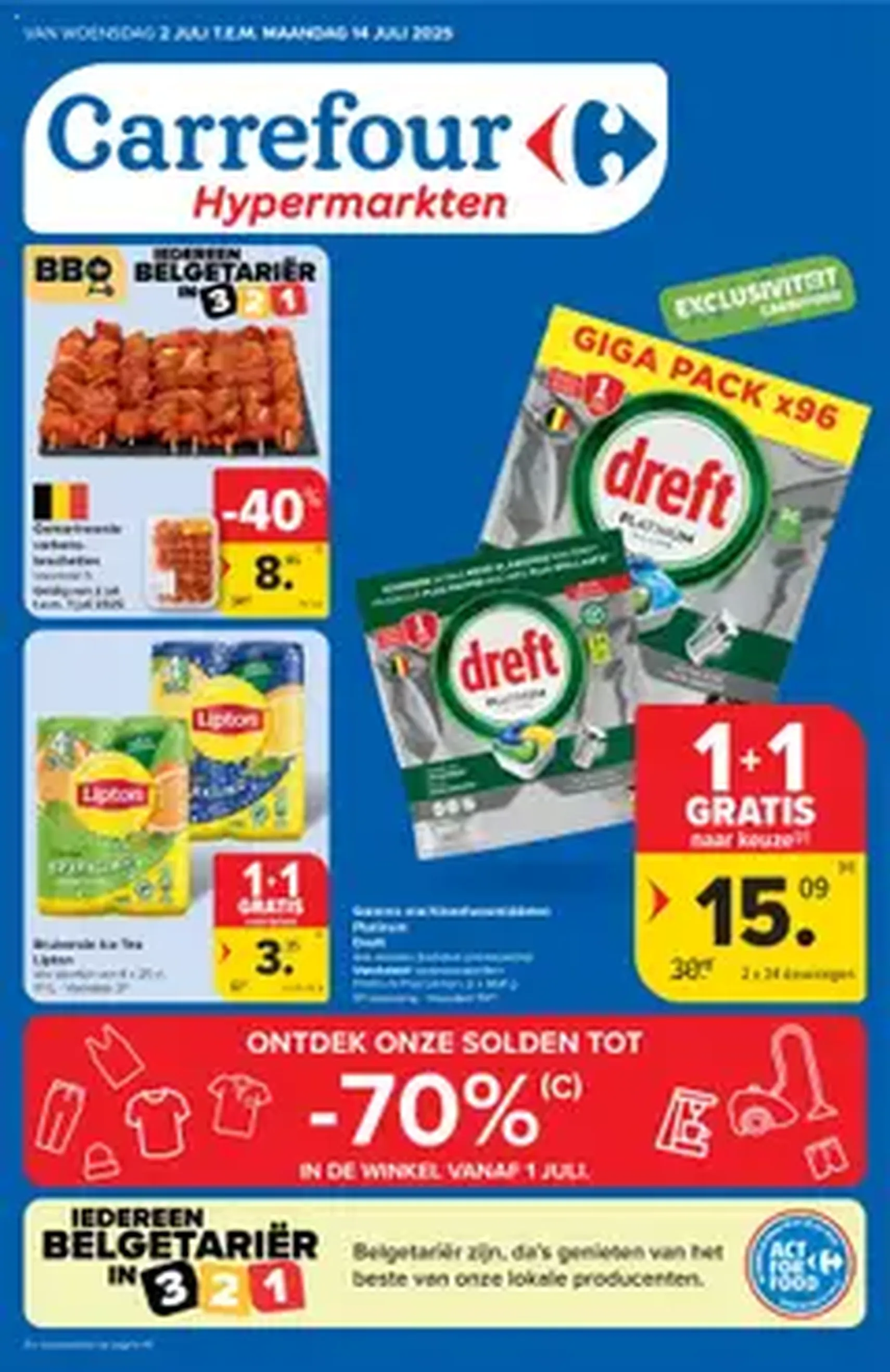 Carrefour folder week 27 - geldige folder vanaf 02/07/2025 pagina 1 van 1
