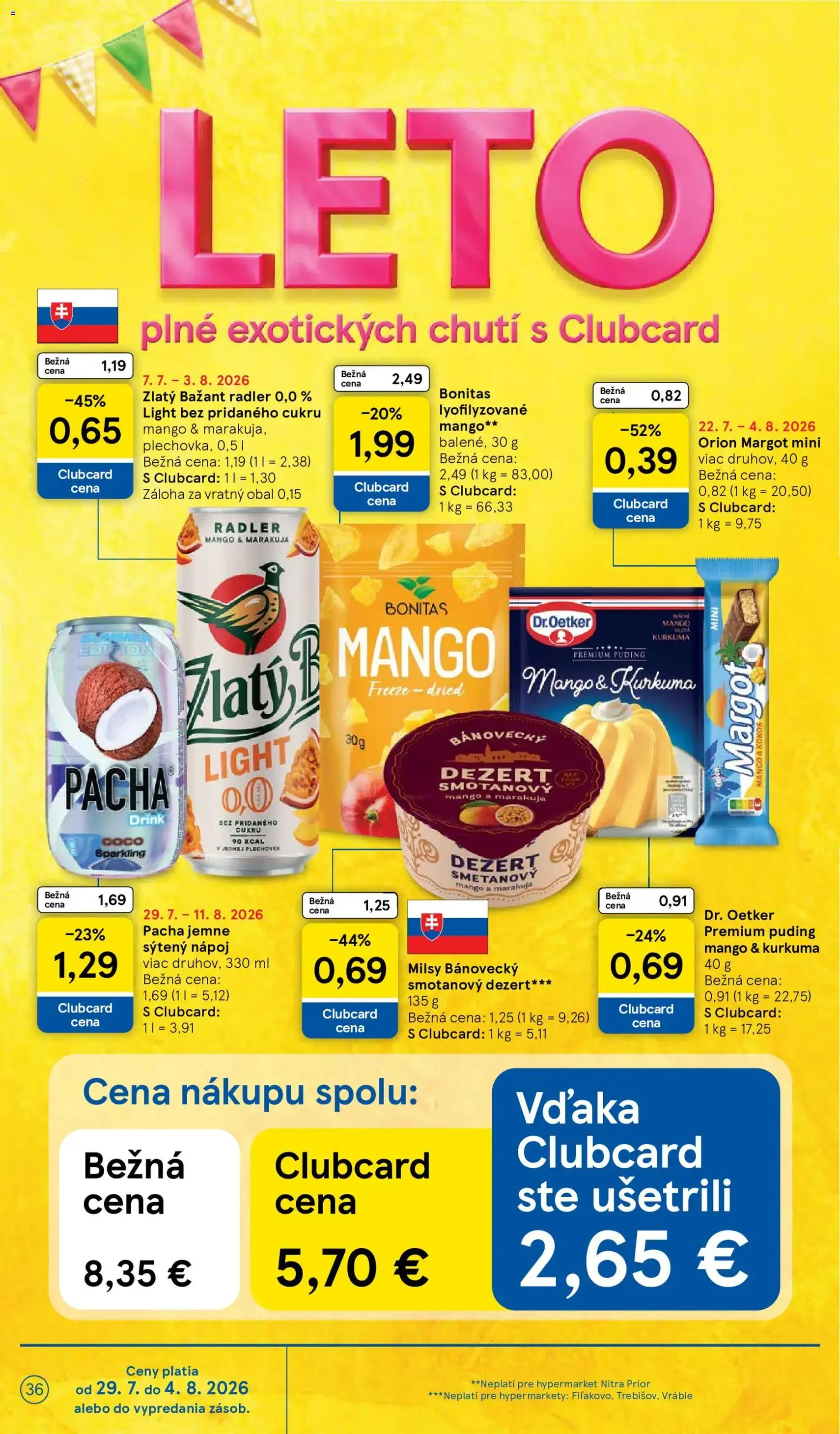 Tesco Hypermarket - leták - platný leták od 29.07.2026 strana 36 z 53