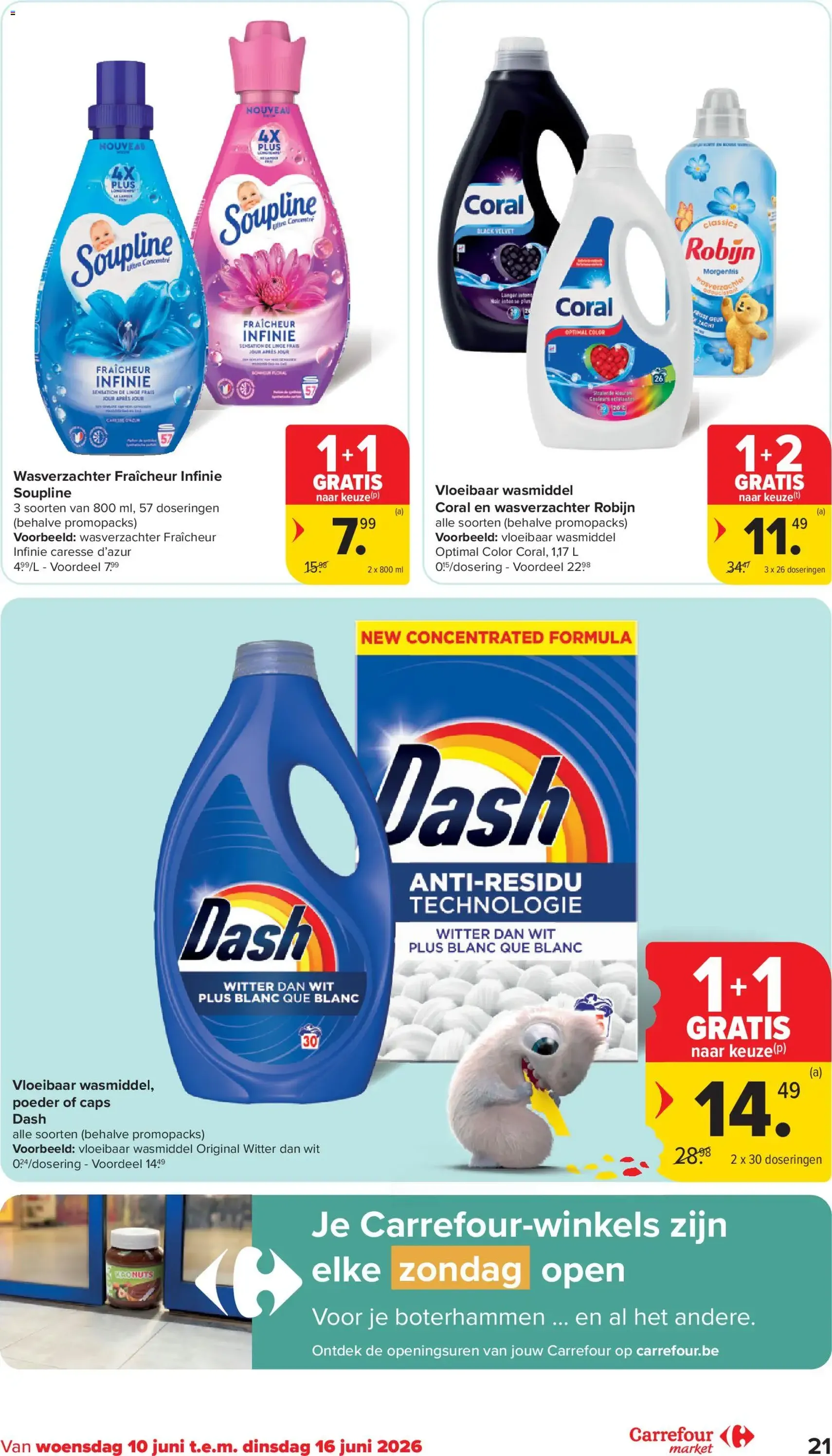 Carrefour market folder week 24 - geldige folder vanaf 10/06/2026 pagina 21 van 24