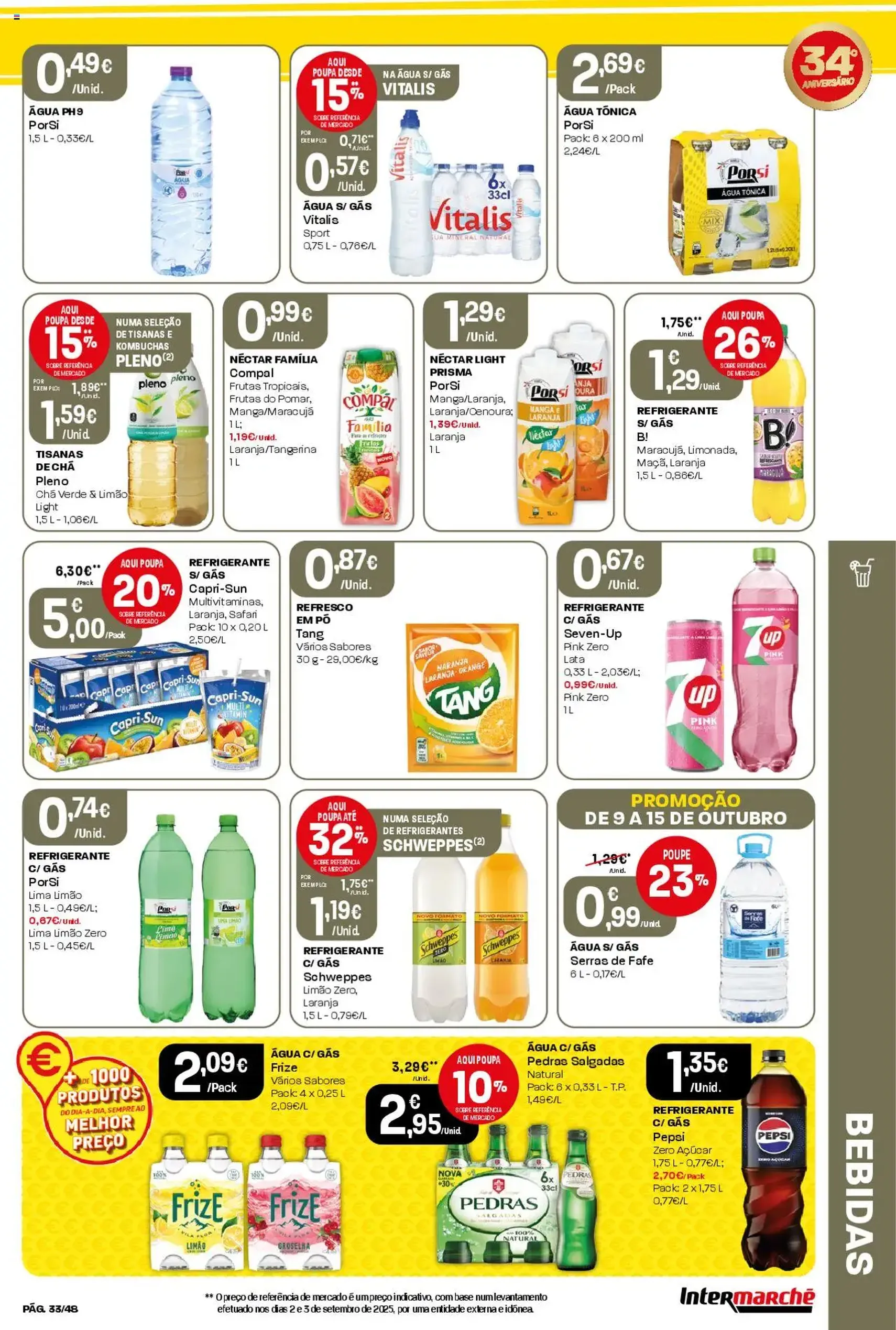 Intermarché folheto - folheto válido a partir de 09/10/2025 página 33 de 48 Intermarché folheto - folheto válido a partir de 09/10/2025 página 33 de 48