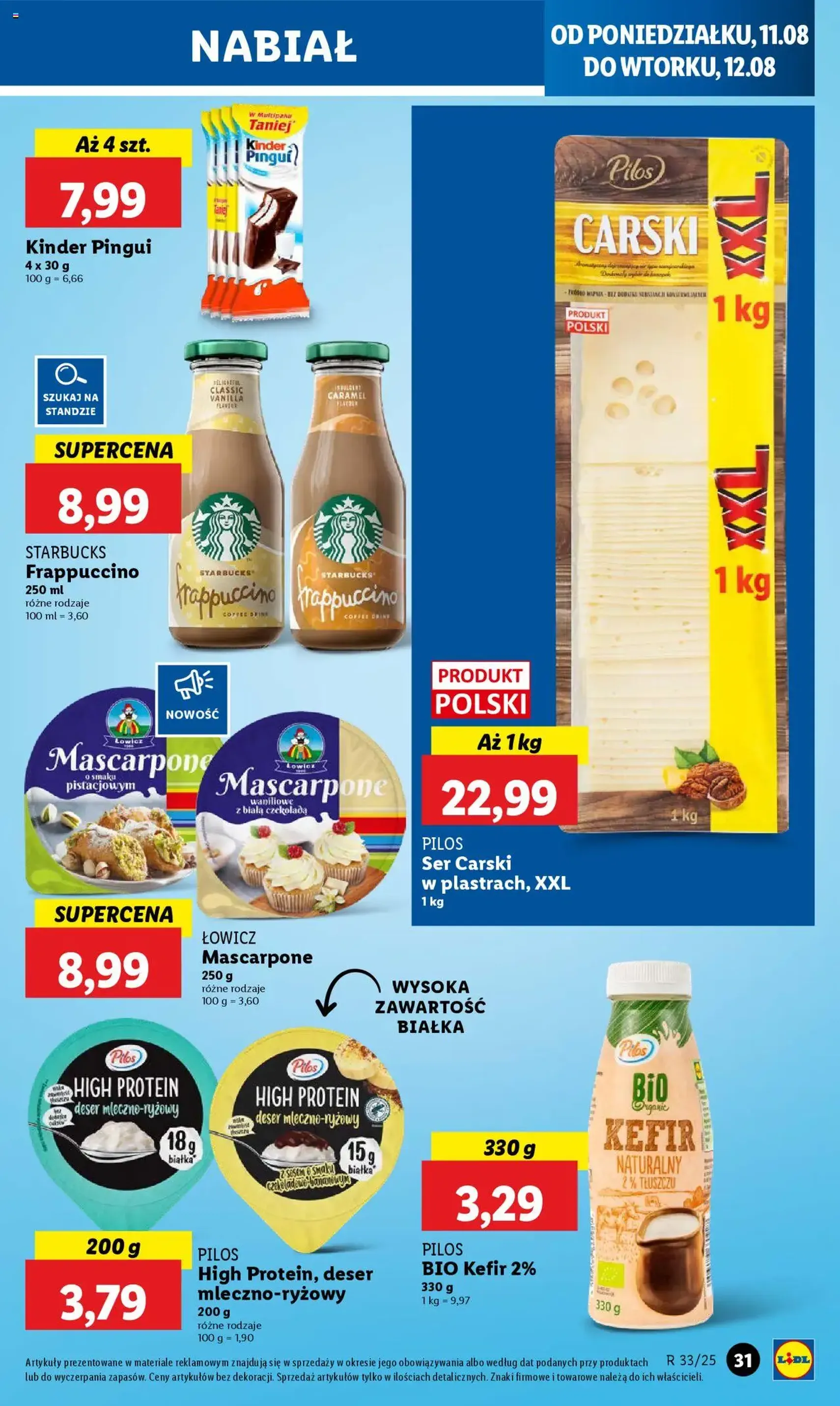 Lidl Gazetka - ważny gazetka od 11.08.2025 strona 33 z 64 Lidl Gazetka - ważny gazetka od 11.08.2025 strona 33 z 64