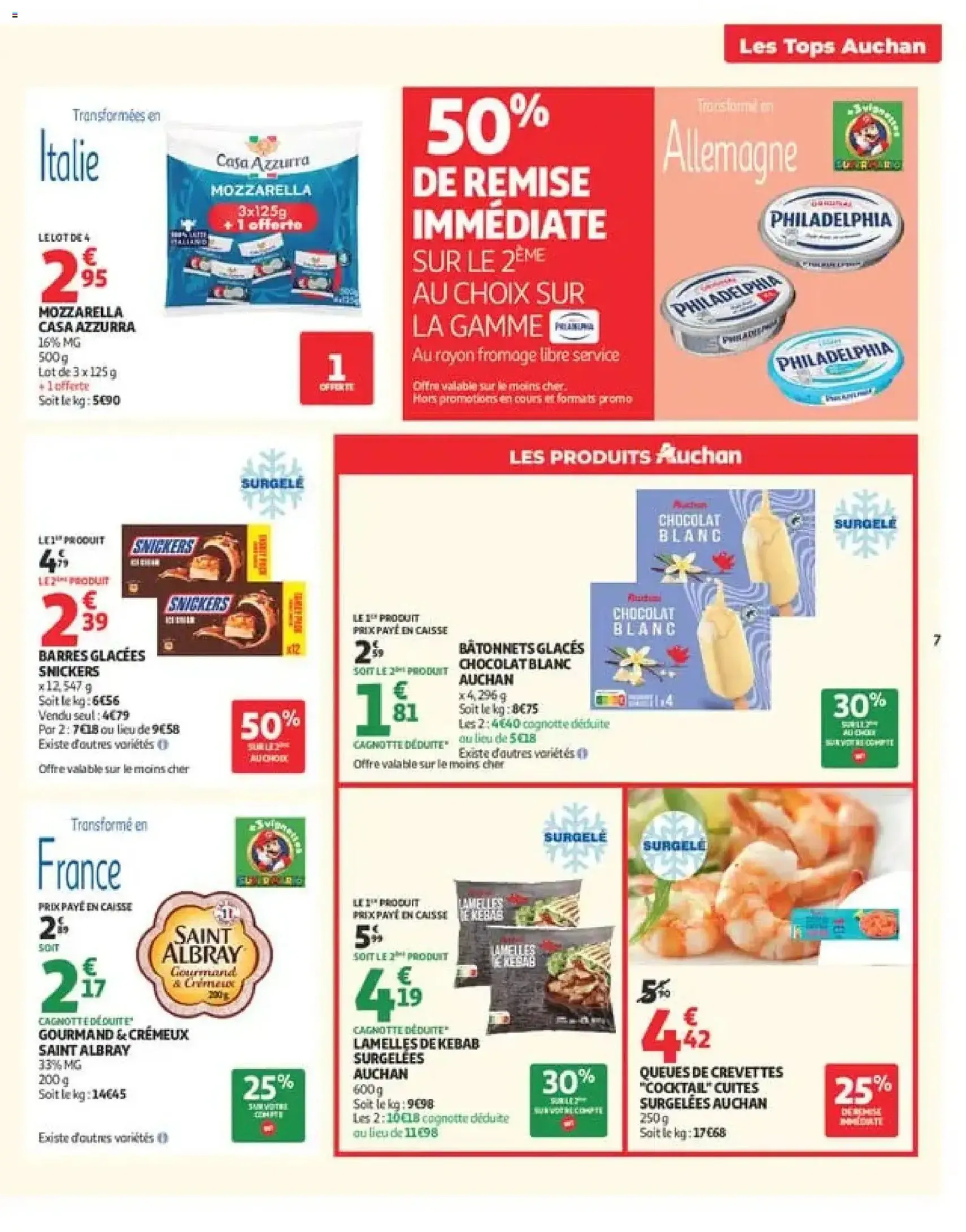 Auchan catalogue - brochure valable à partir du 01/09/2026, page 7 sur 72