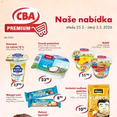 CBA leták - Premium - náhled letáku platný od 25.02.2026