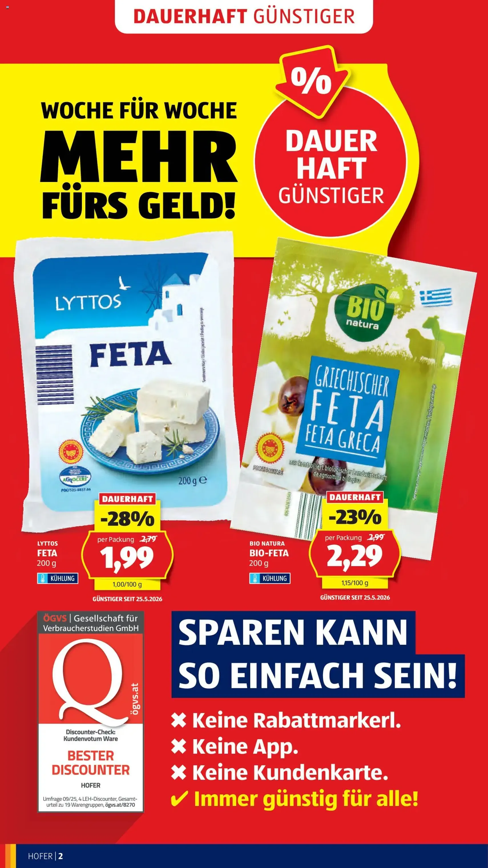 Hofer Flugblatt - Gültiger Prospekt ab 29.05.2026, Seite 4 von insgesamt 43