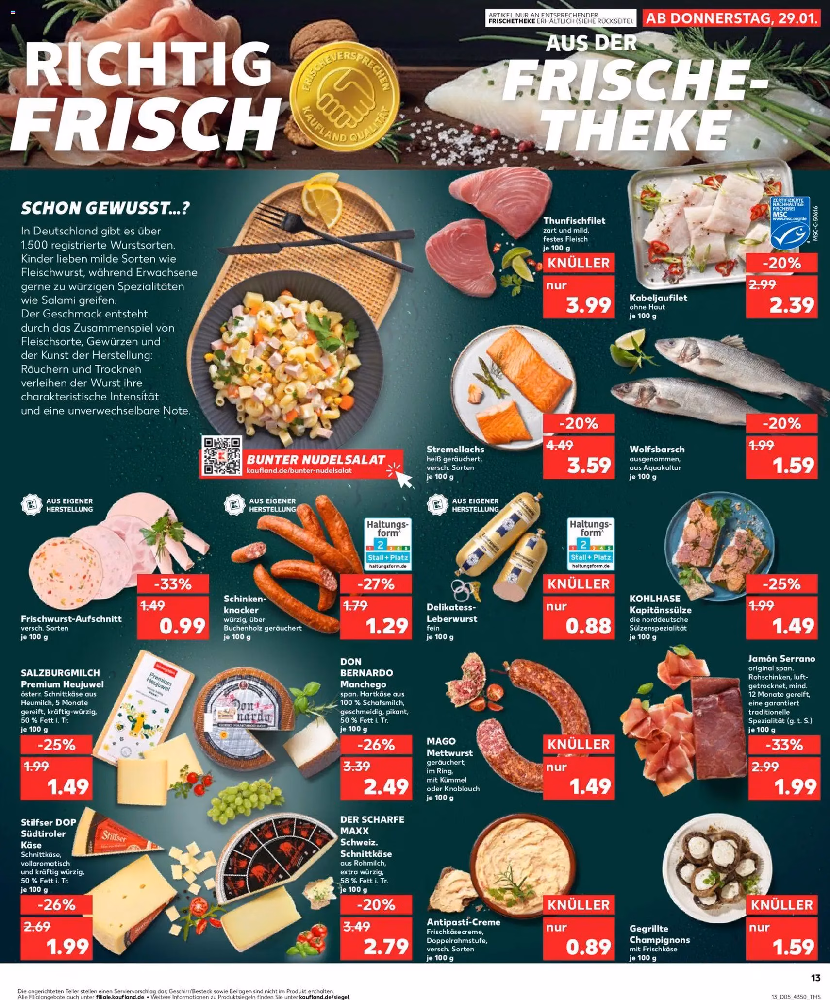 Kaufland Prospekt - Gültiger Prospekt ab 29.01.2026, Seite 13 von insgesamt 37