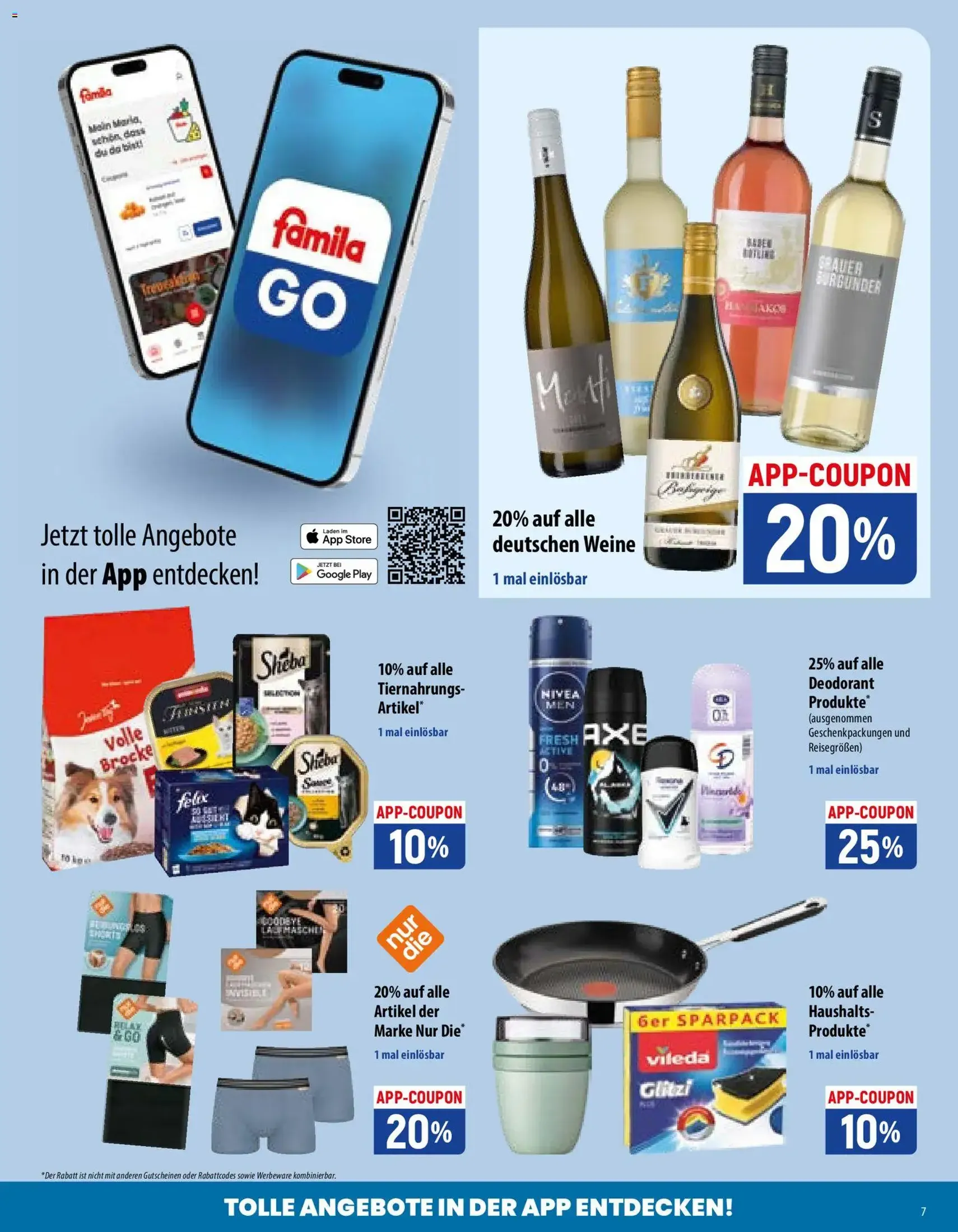 Famila Prospekt - Gültiger Prospekt ab 20.07.2026, Seite 7 von insgesamt 24